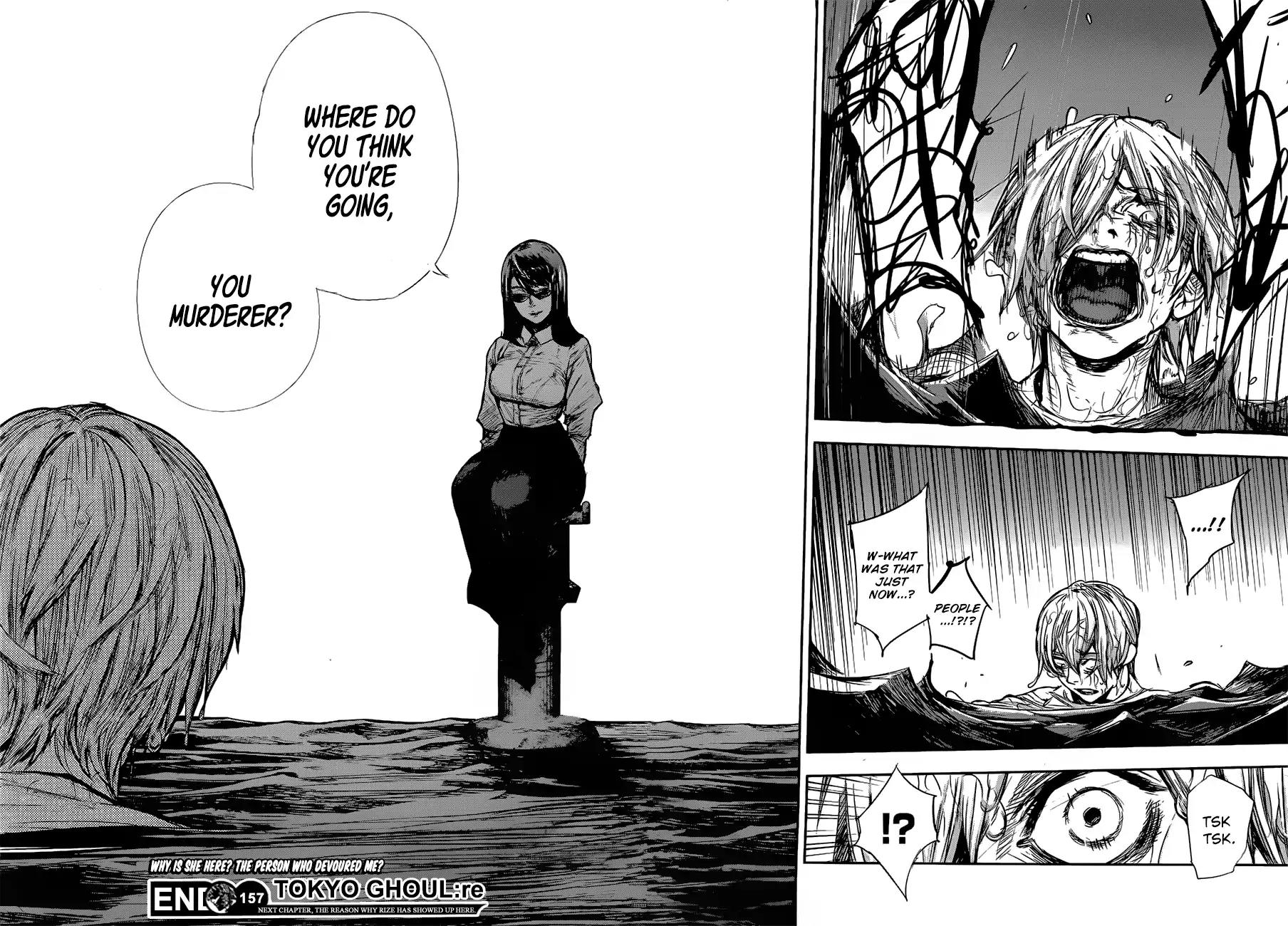 Tokyo Ghoul:re Chapter 157 page 18 - Chapter 157: Sign
