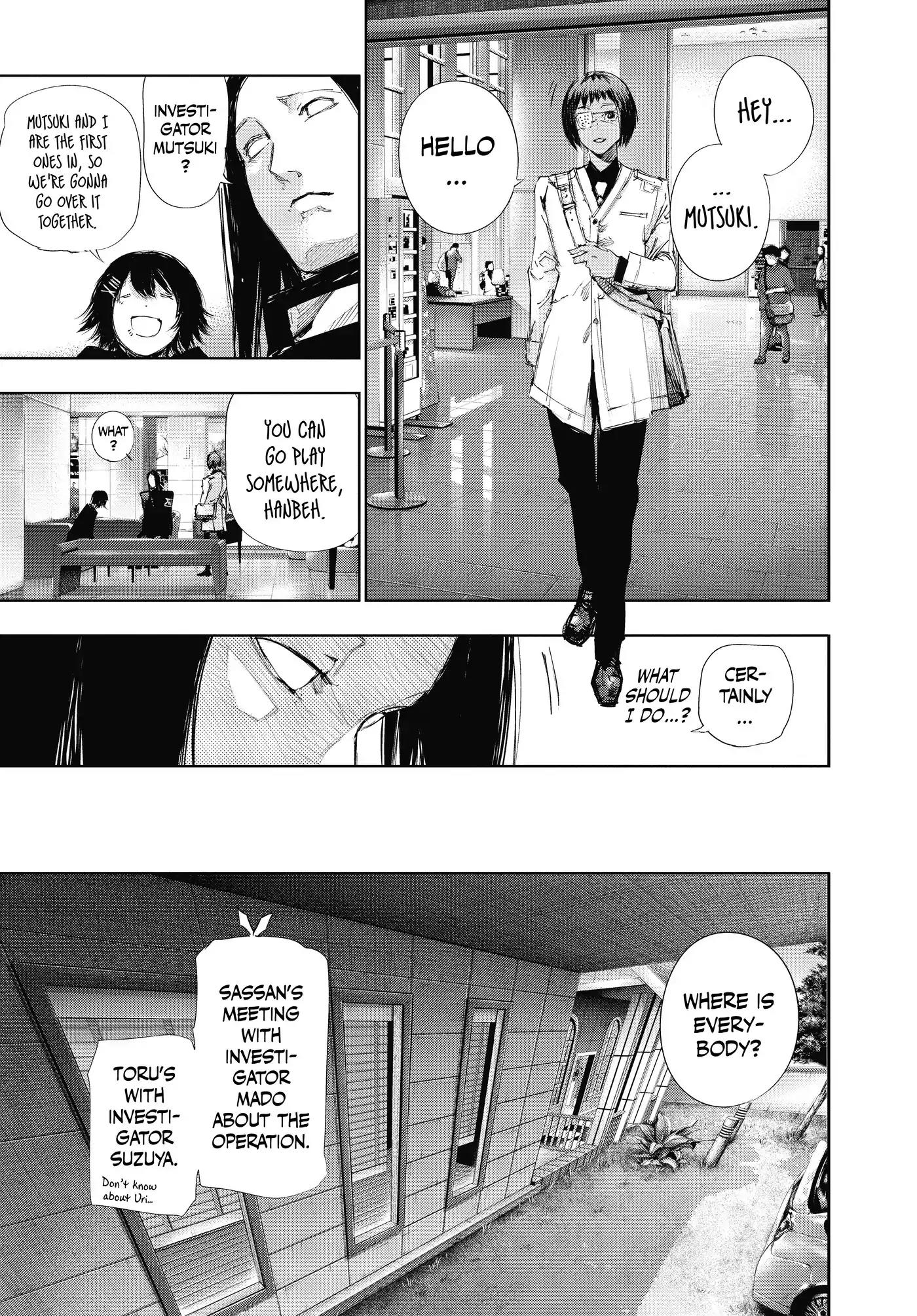 Tokyo Ghoul:re Chapter 16 page 3 - Chapter 16: Right