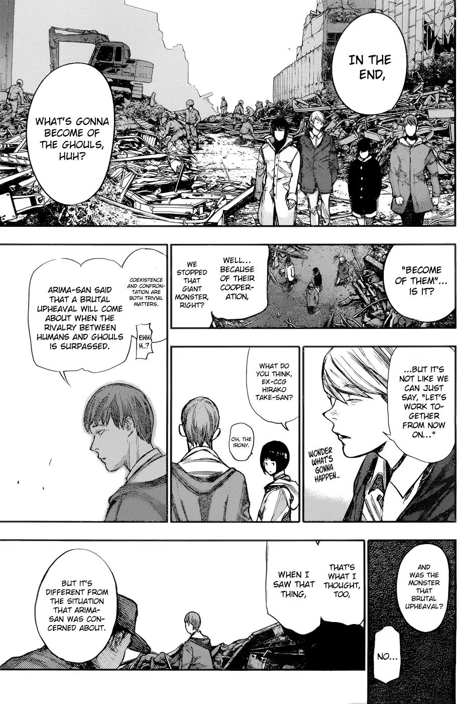 Tokyo Ghoul:re Chapter 162 page 14 - Chapter 162: Holding a Pomegranate
