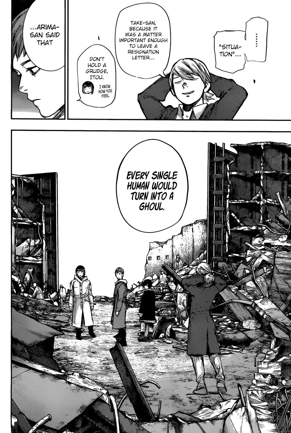 Tokyo Ghoul:re Chapter 162 page 15 - Chapter 162: Holding a Pomegranate