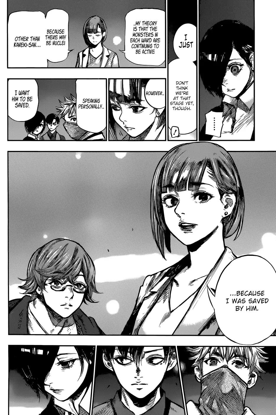Tokyo Ghoul:re Chapter 162 page 5 - Chapter 162: Holding a Pomegranate