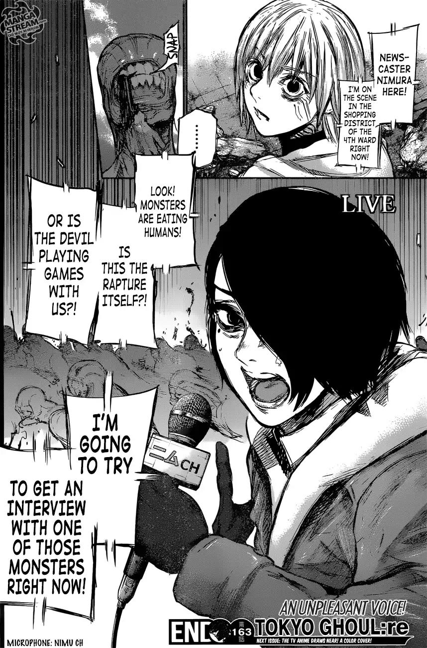 Tokyo Ghoul:re Chapter 163 page 19 - Chapter 163