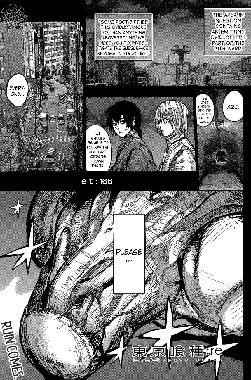 Tokyo Ghoul:re Chapter 166 page 1 - Chapter 166