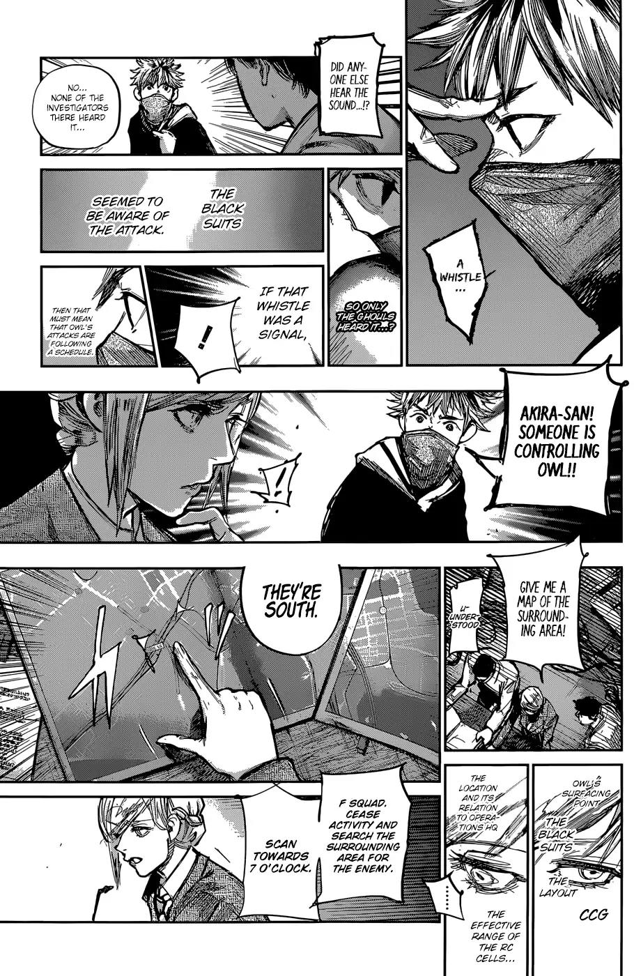 Tokyo Ghoul:re Chapter 168 page 12 - Chapter 168: Spewing Stench