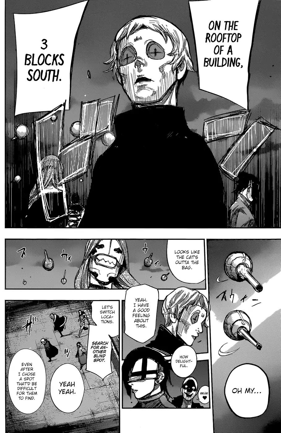 Tokyo Ghoul:re Chapter 168 page 15 - Chapter 168: Spewing Stench