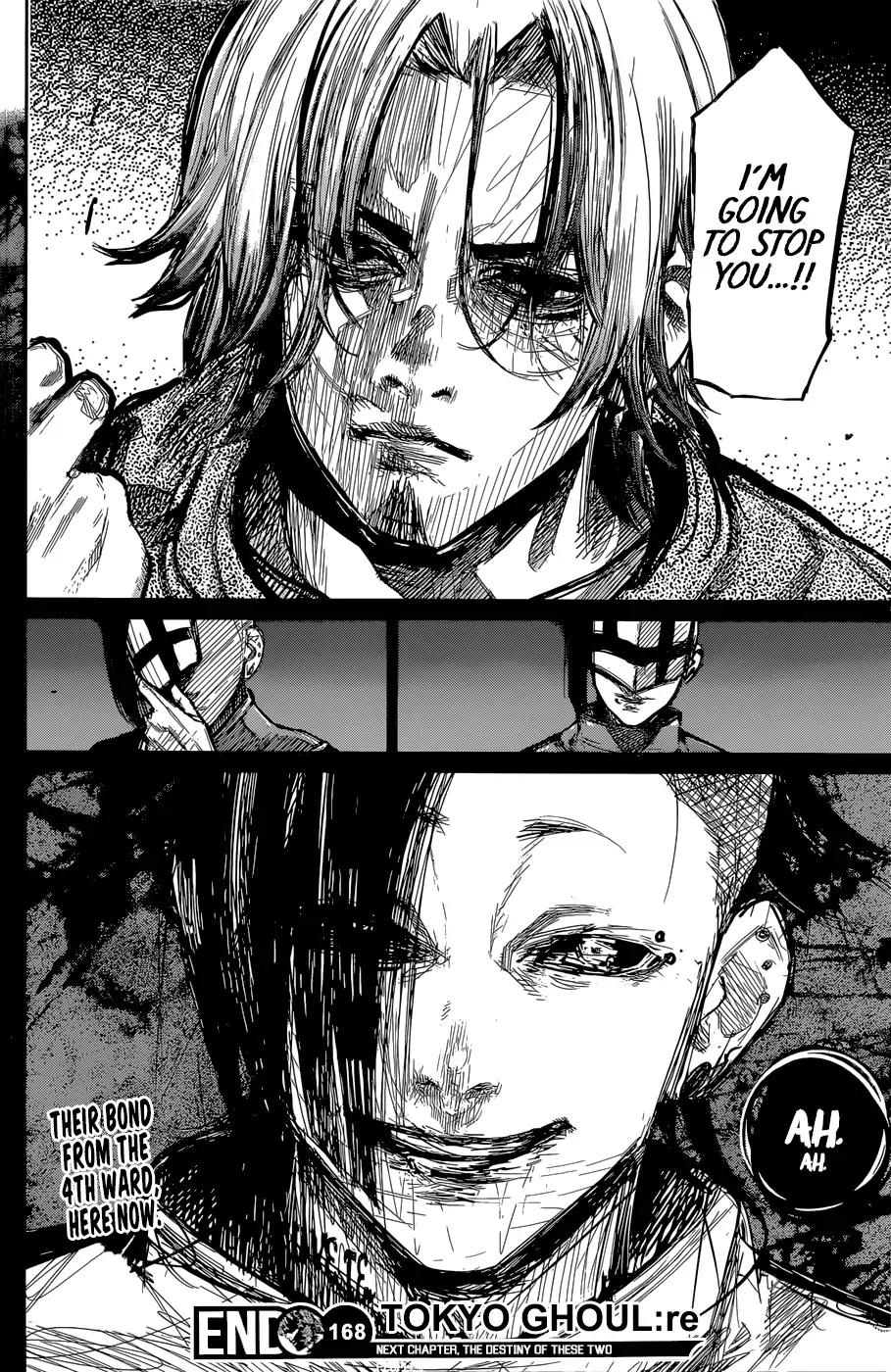 Tokyo Ghoul:re Chapter 168 page 19 - Chapter 168: Spewing Stench