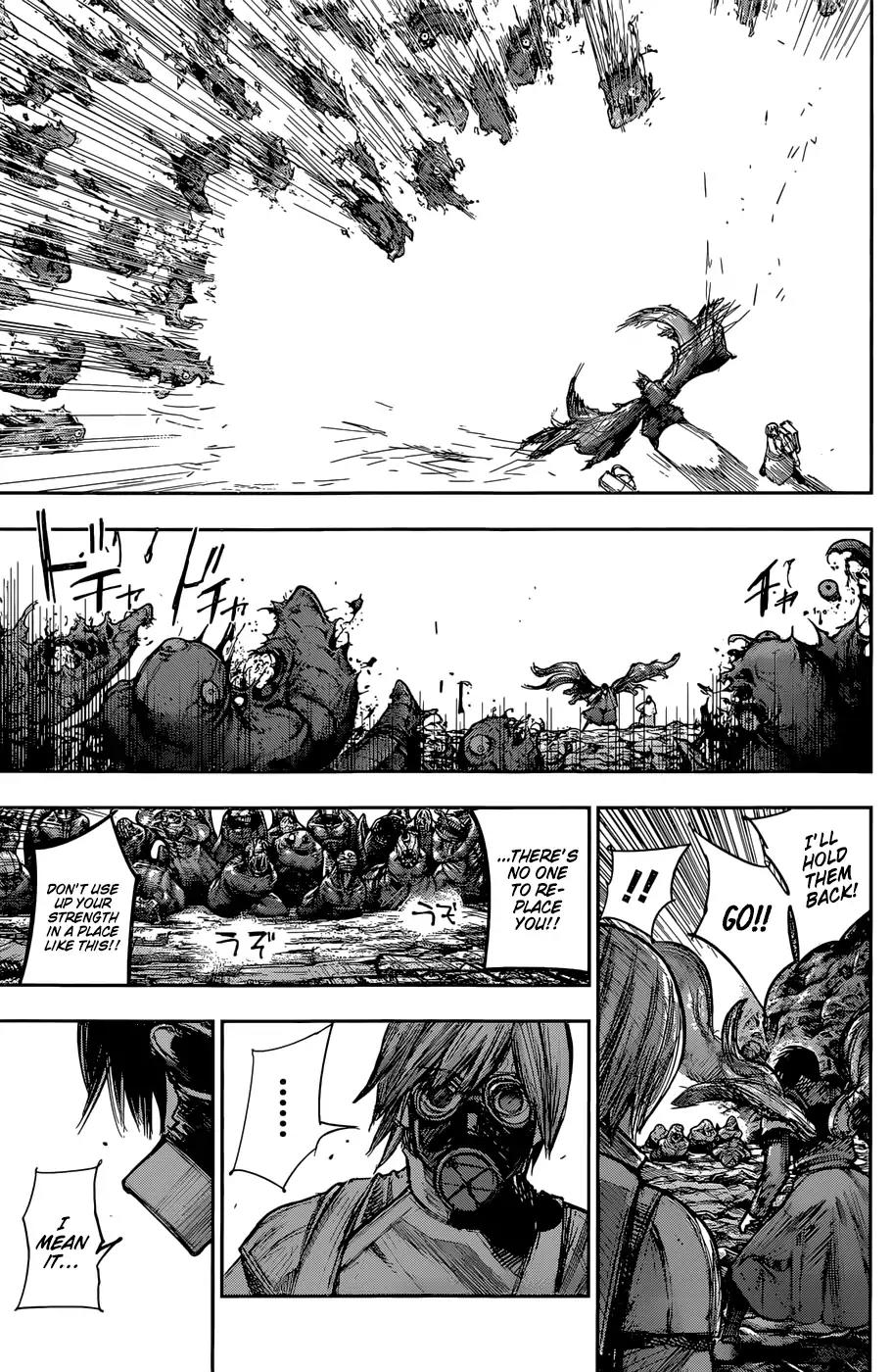Tokyo Ghoul:re Chapter 168 page 4 - Chapter 168: Spewing Stench