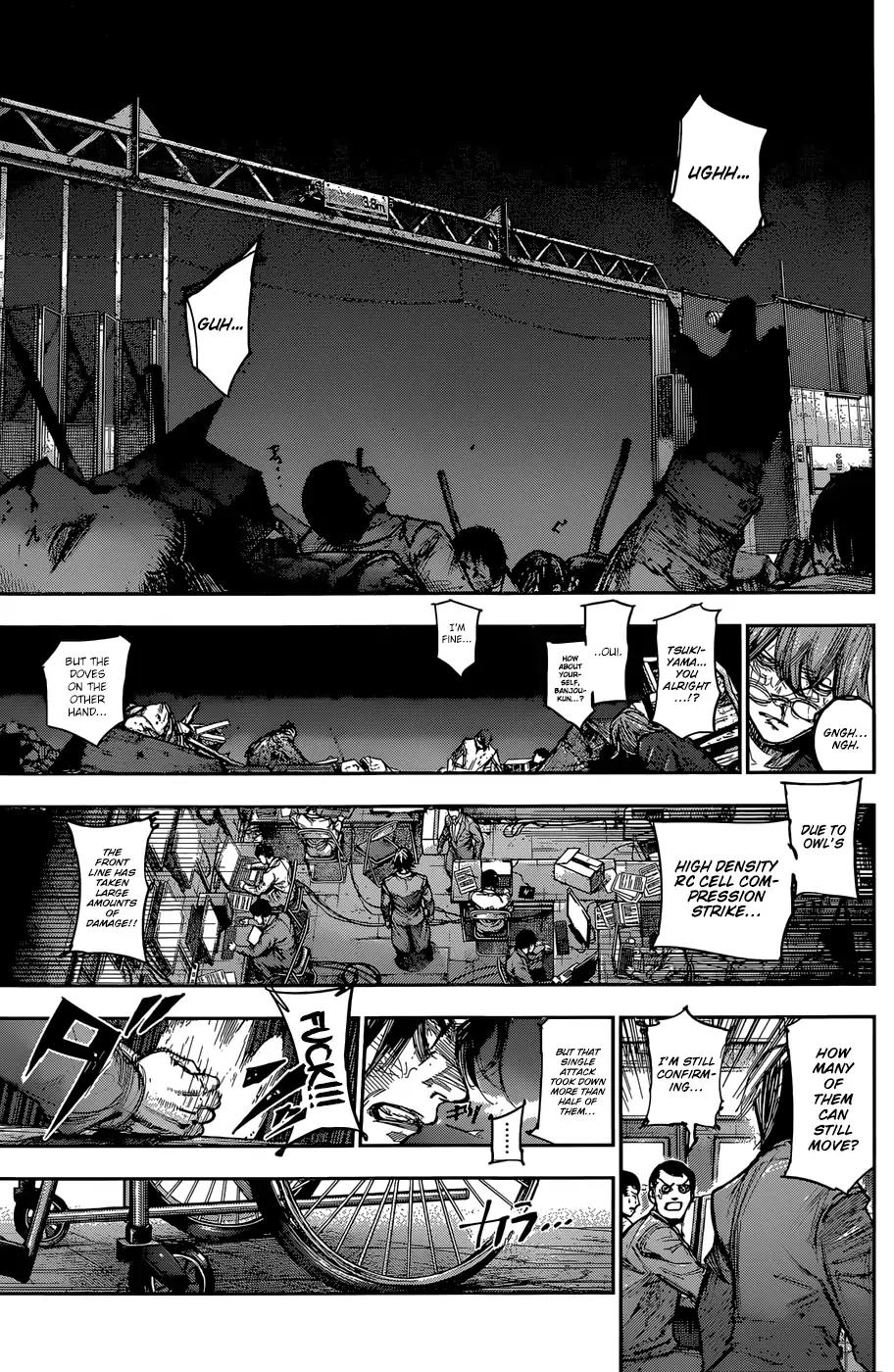 Tokyo Ghoul:re Chapter 168 page 6 - Chapter 168: Spewing Stench