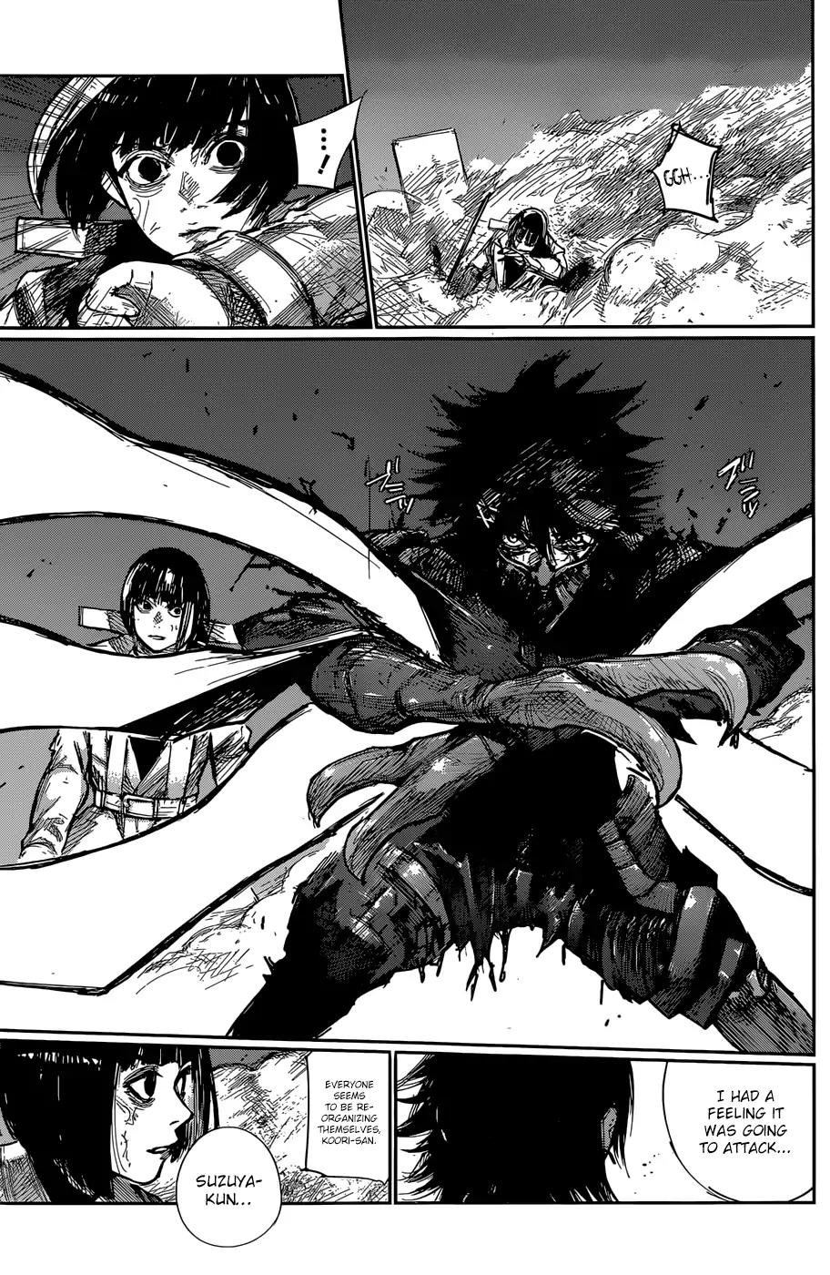 Tokyo Ghoul:re Chapter 168 page 8 - Chapter 168: Spewing Stench