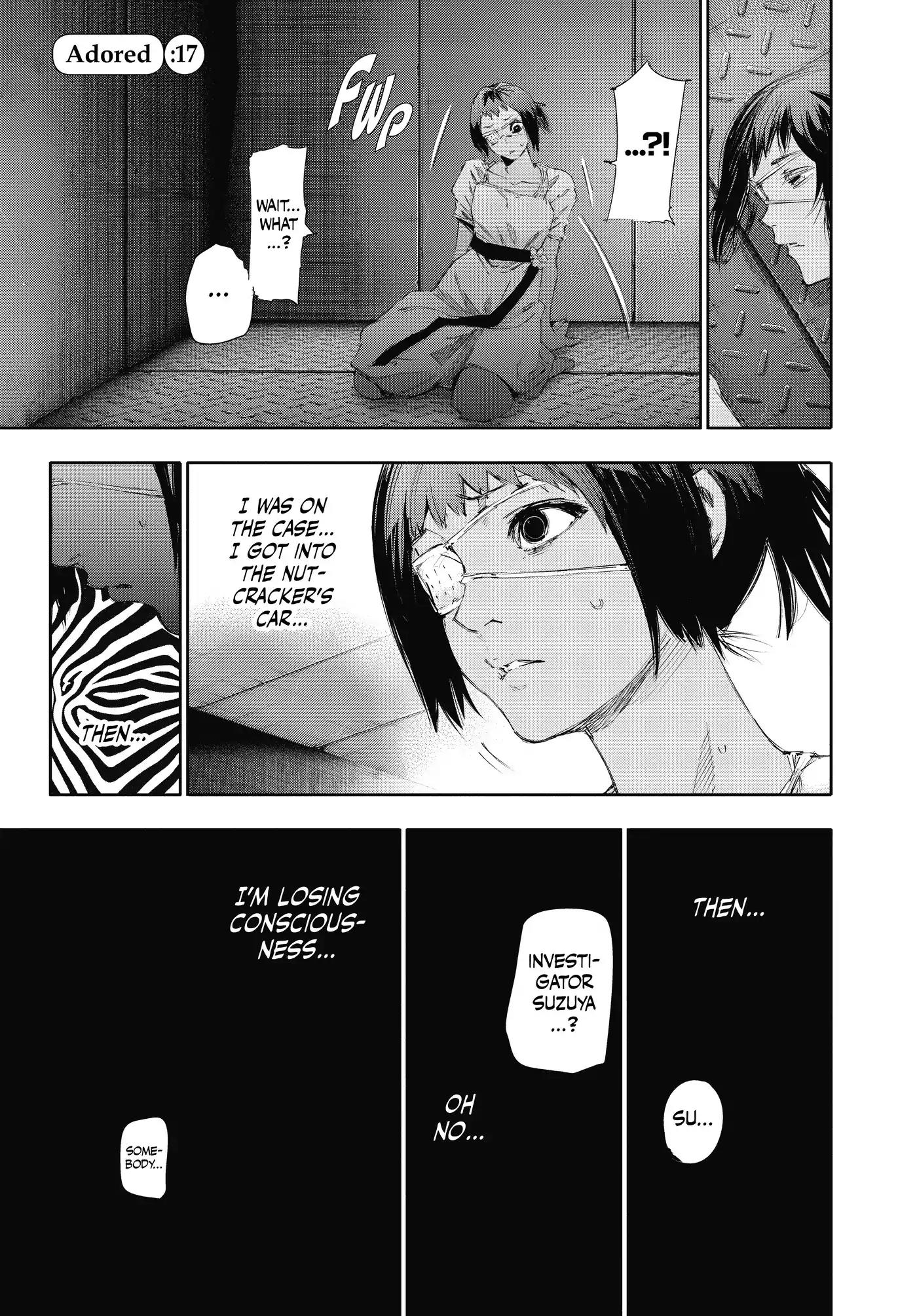 Tokyo Ghoul:re Chapter 17 page 1 - Chapter 17: Adored