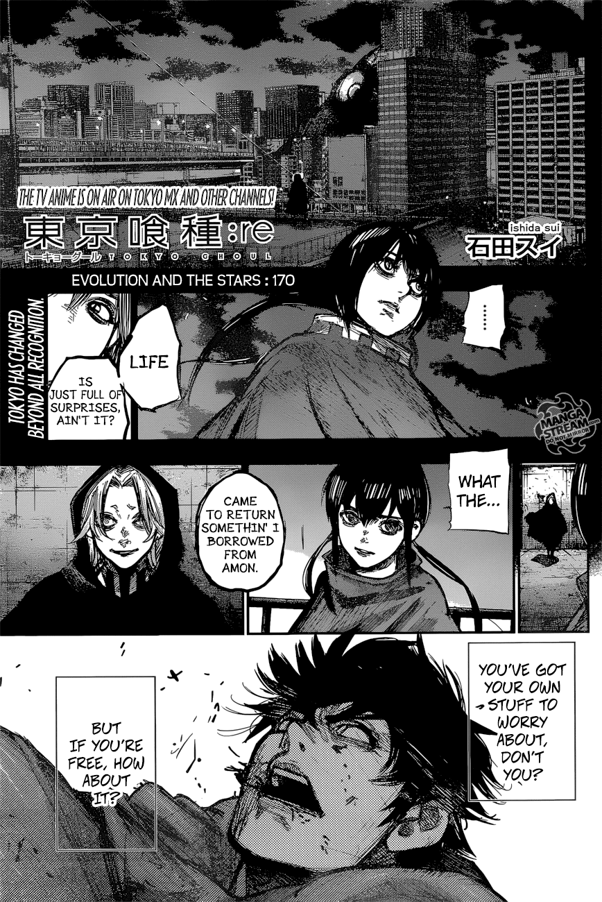 Tokyo Ghoul:re Chapter 170 page 1 - Chapter 170