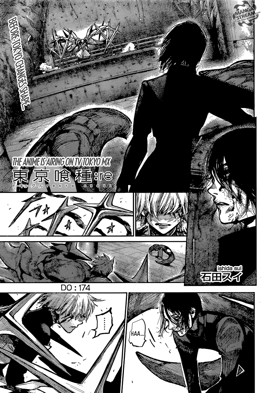 Tokyo Ghoul:re Chapter 174 page 1 - Chapter 174
