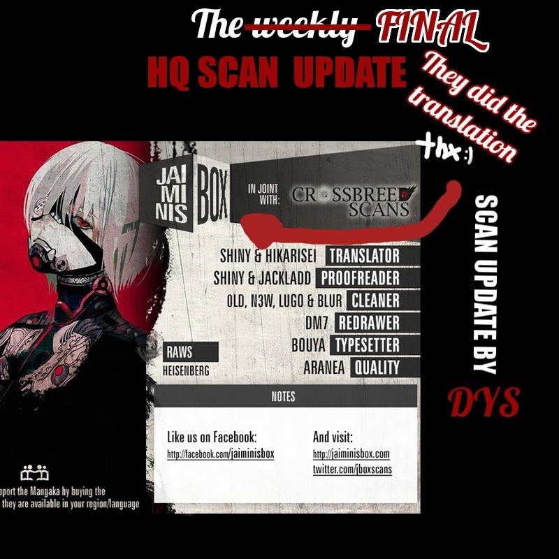 Tokyo Ghoul:re Chapter 179 page 1 - Chapter 179