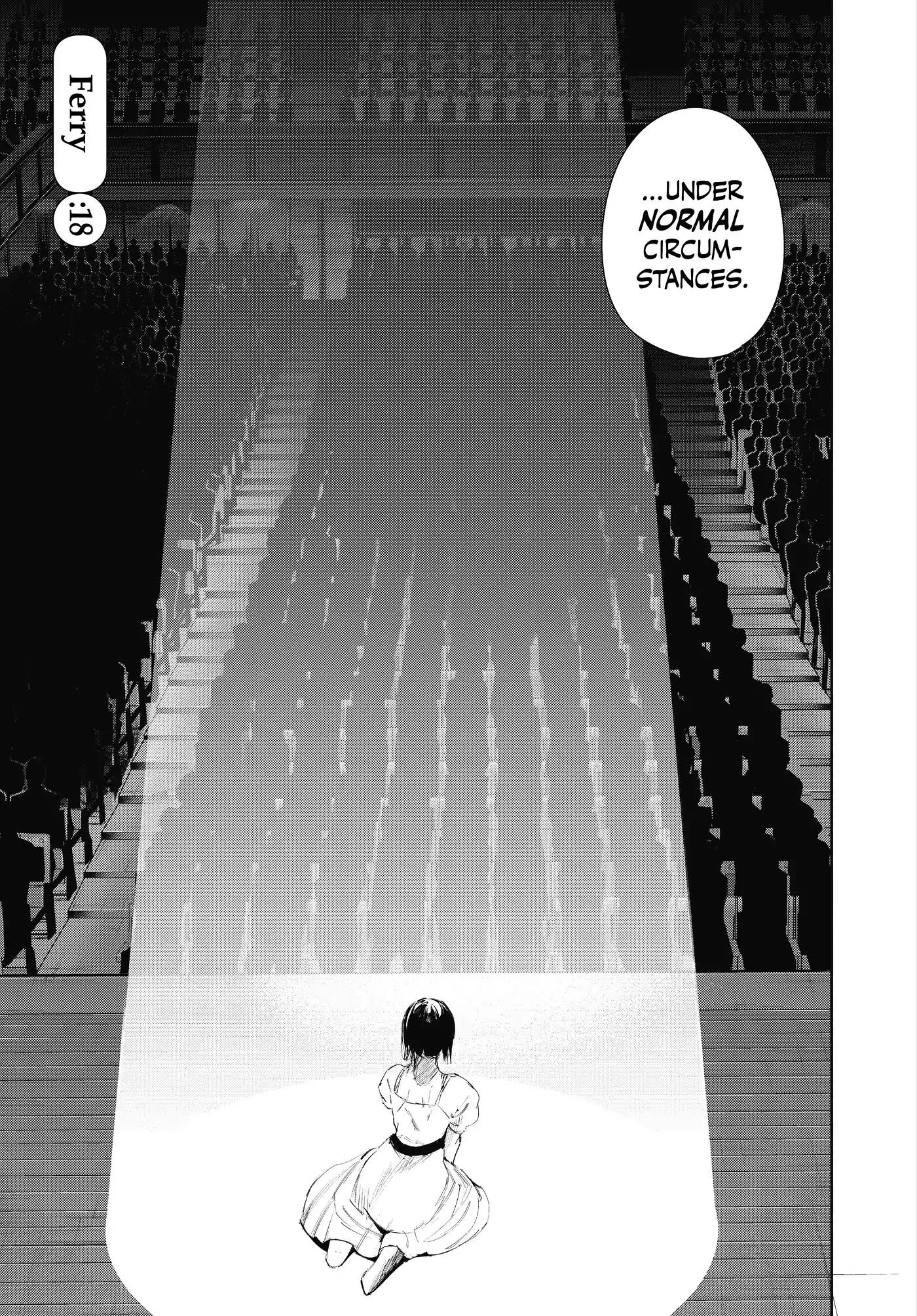Tokyo Ghoul:re Chapter 18 page 1 - Chapter 18: Ferry