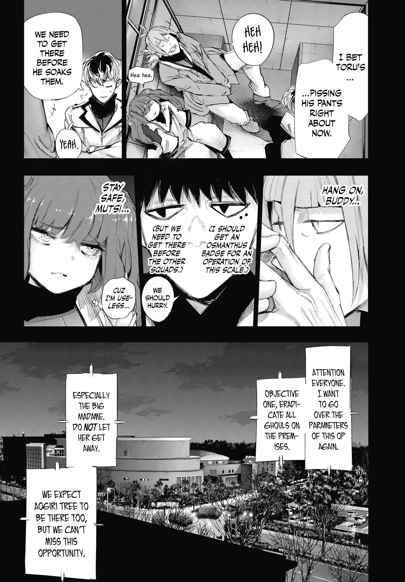 Tokyo Ghoul:re Chapter 19 page 3 - Chapter 19: Party