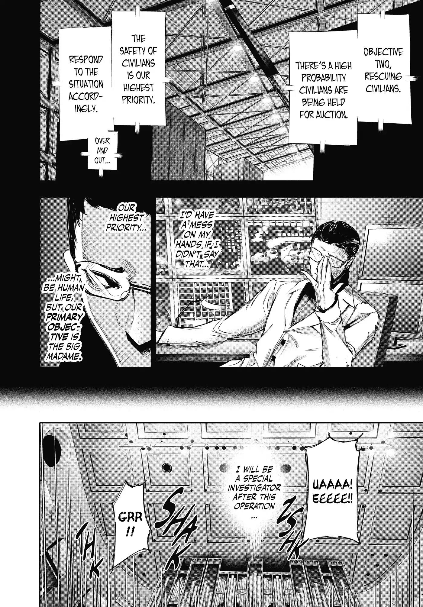 Tokyo Ghoul:re Chapter 19 page 4 - Chapter 19: Party