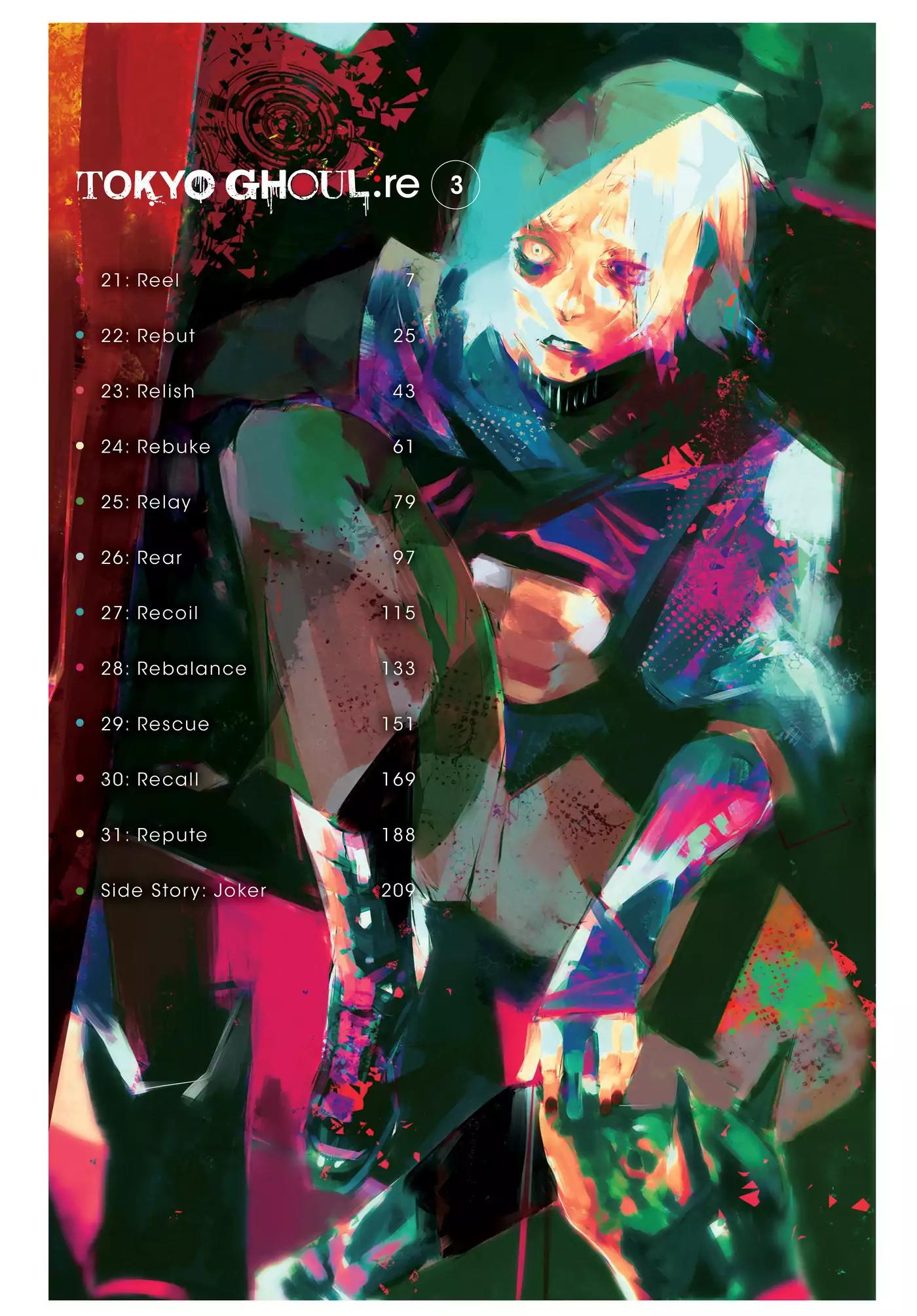 Tokyo Ghoul:re Chapter 21 page 5 - Chapter 21: Reel