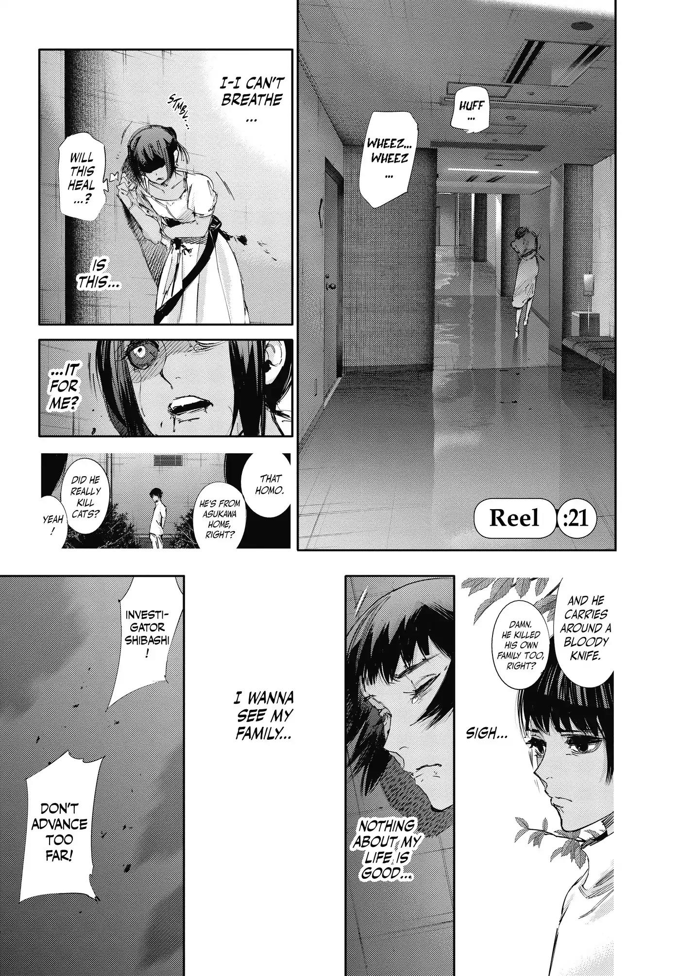 Tokyo Ghoul:re Chapter 21 page 8 - Chapter 21: Reel