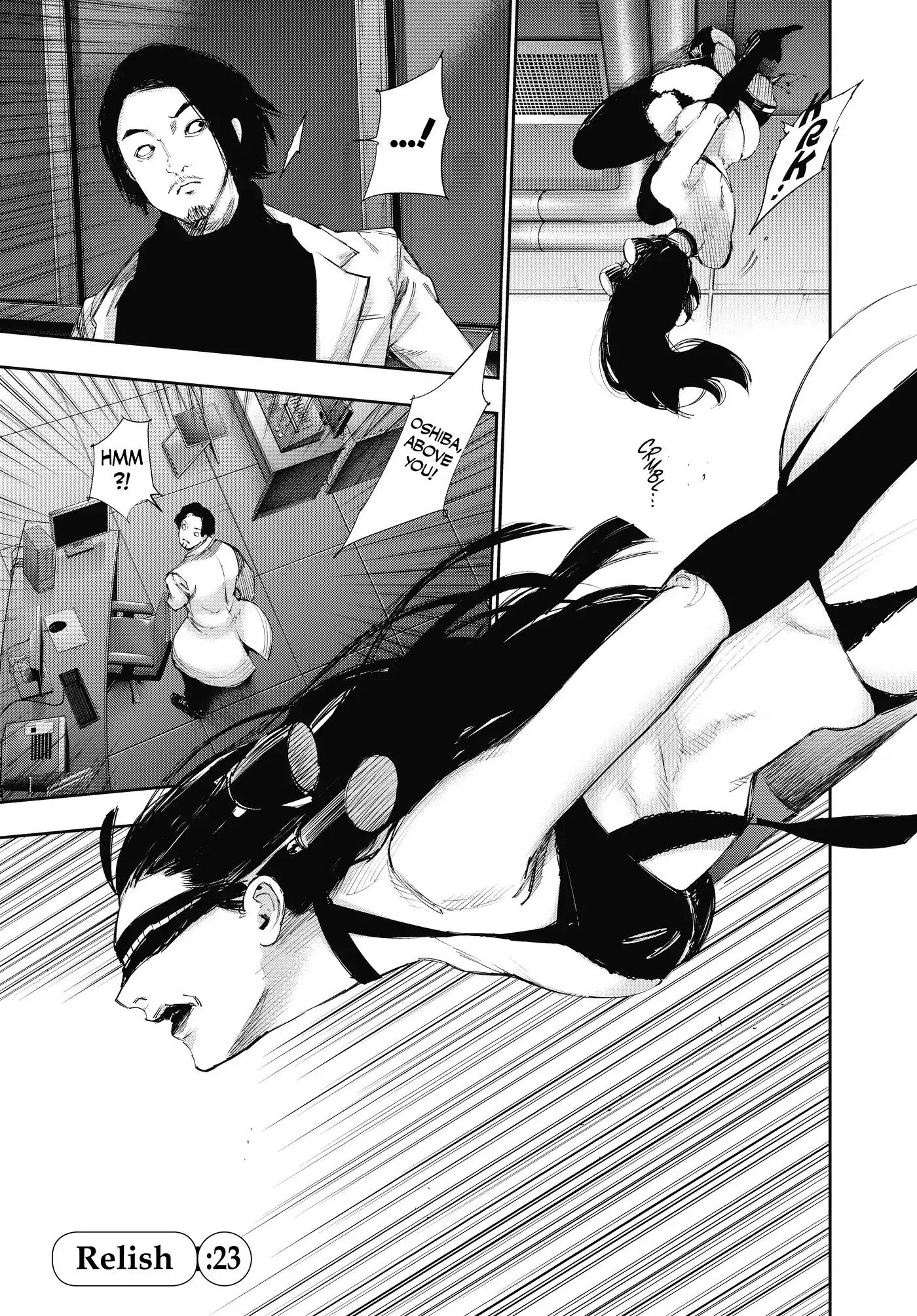 Tokyo Ghoul:re Chapter 23 page 1 - Chapter 23: Relish