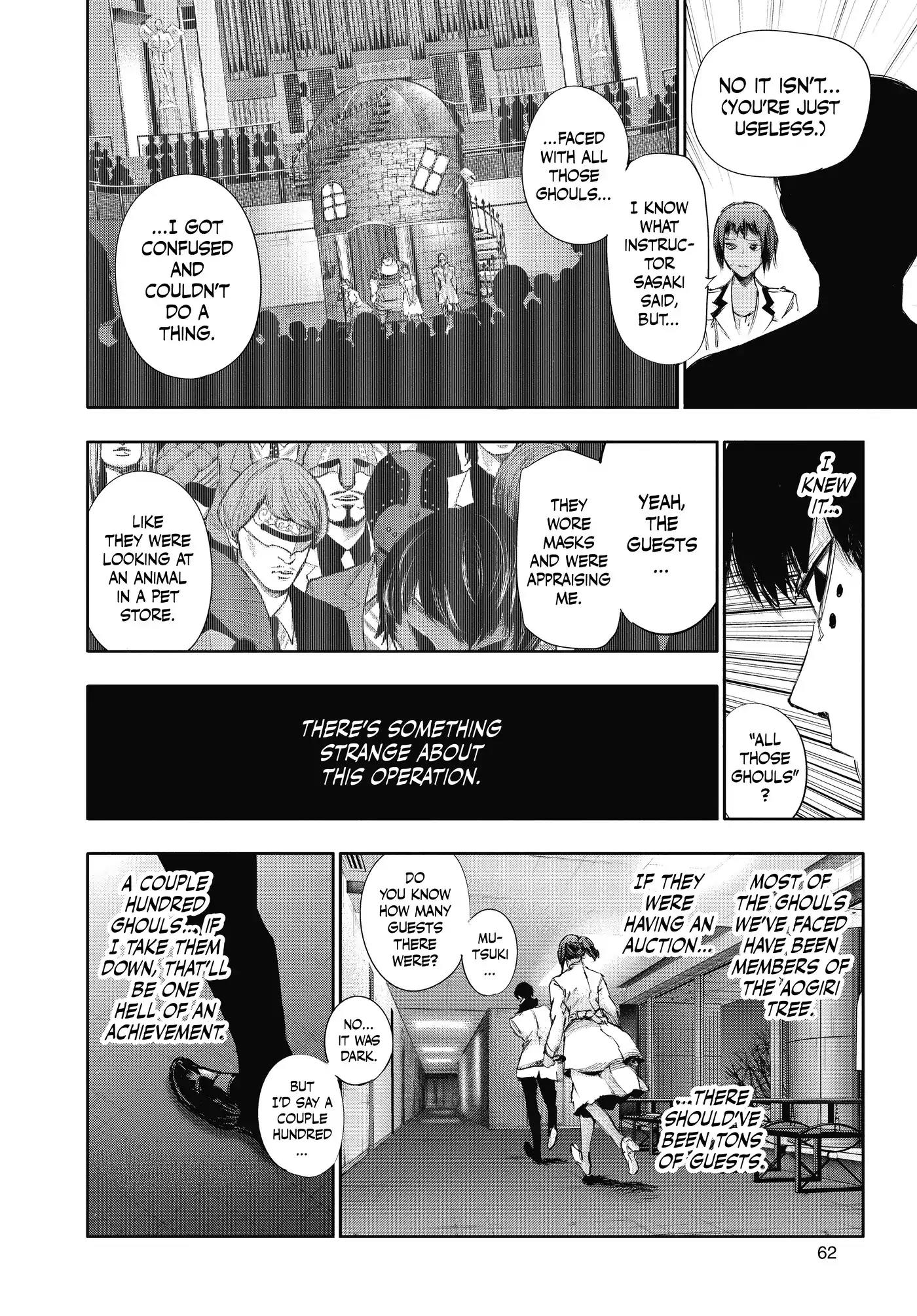 Tokyo Ghoul:re Chapter 24 page 2 - Chapter 24: Rebuke