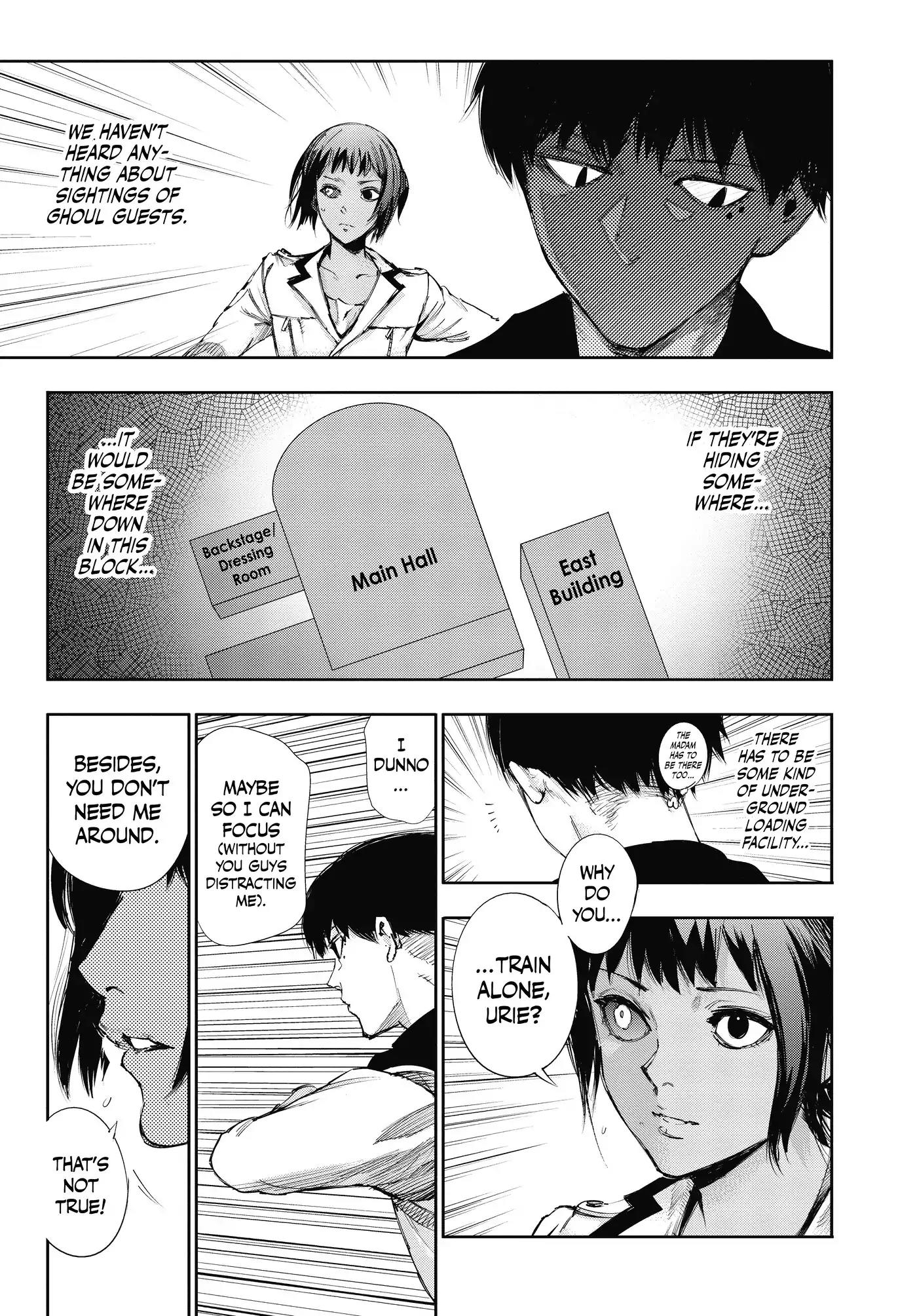Tokyo Ghoul:re Chapter 24 page 3 - Chapter 24: Rebuke