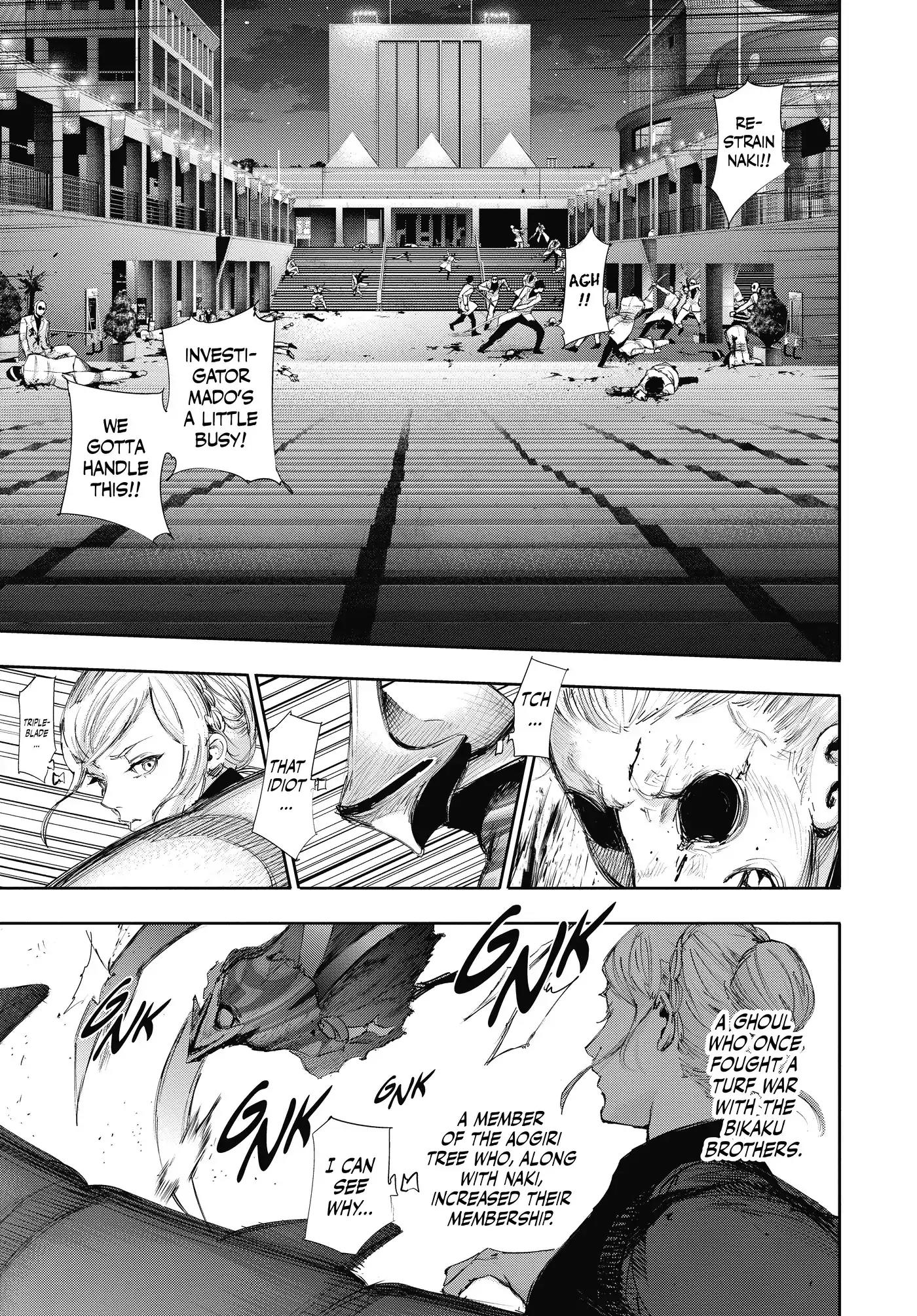 Tokyo Ghoul:re Chapter 24 page 5 - Chapter 24: Rebuke