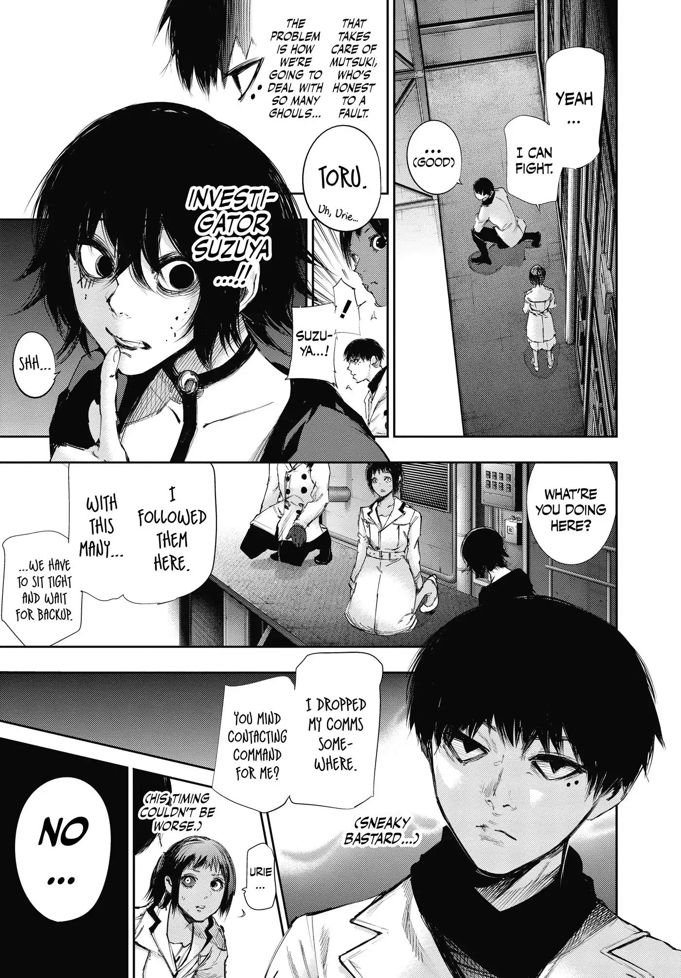 Tokyo Ghoul:re Chapter 25 page 12 - Chapter 25: Relay