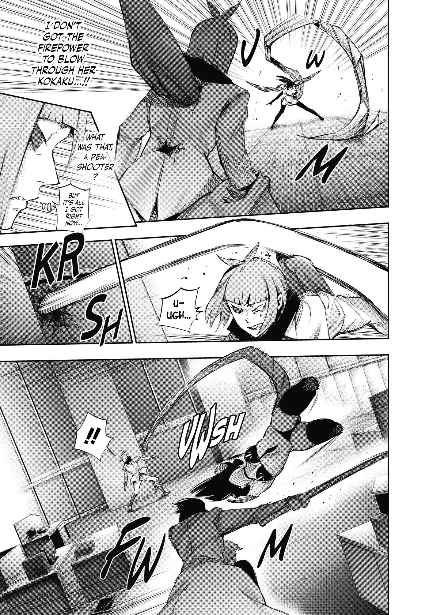 Tokyo Ghoul:re Chapter 27 page 5 - Chapter 27: Recoil
