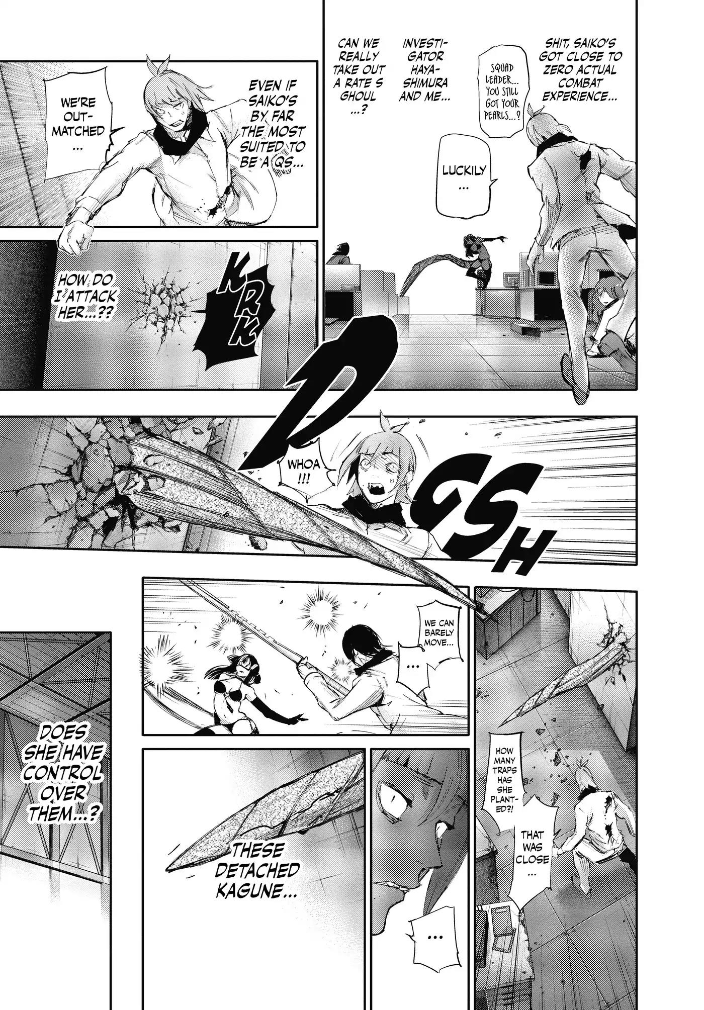 Tokyo Ghoul:re Chapter 27 page 7 - Chapter 27: Recoil