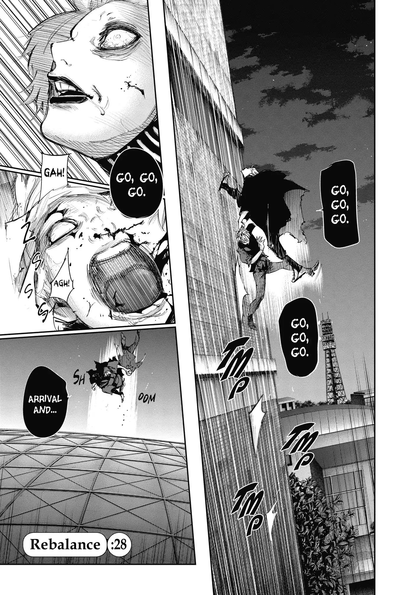 Tokyo Ghoul:re Chapter 28 page 1 - Chapter 28: Rebalance
