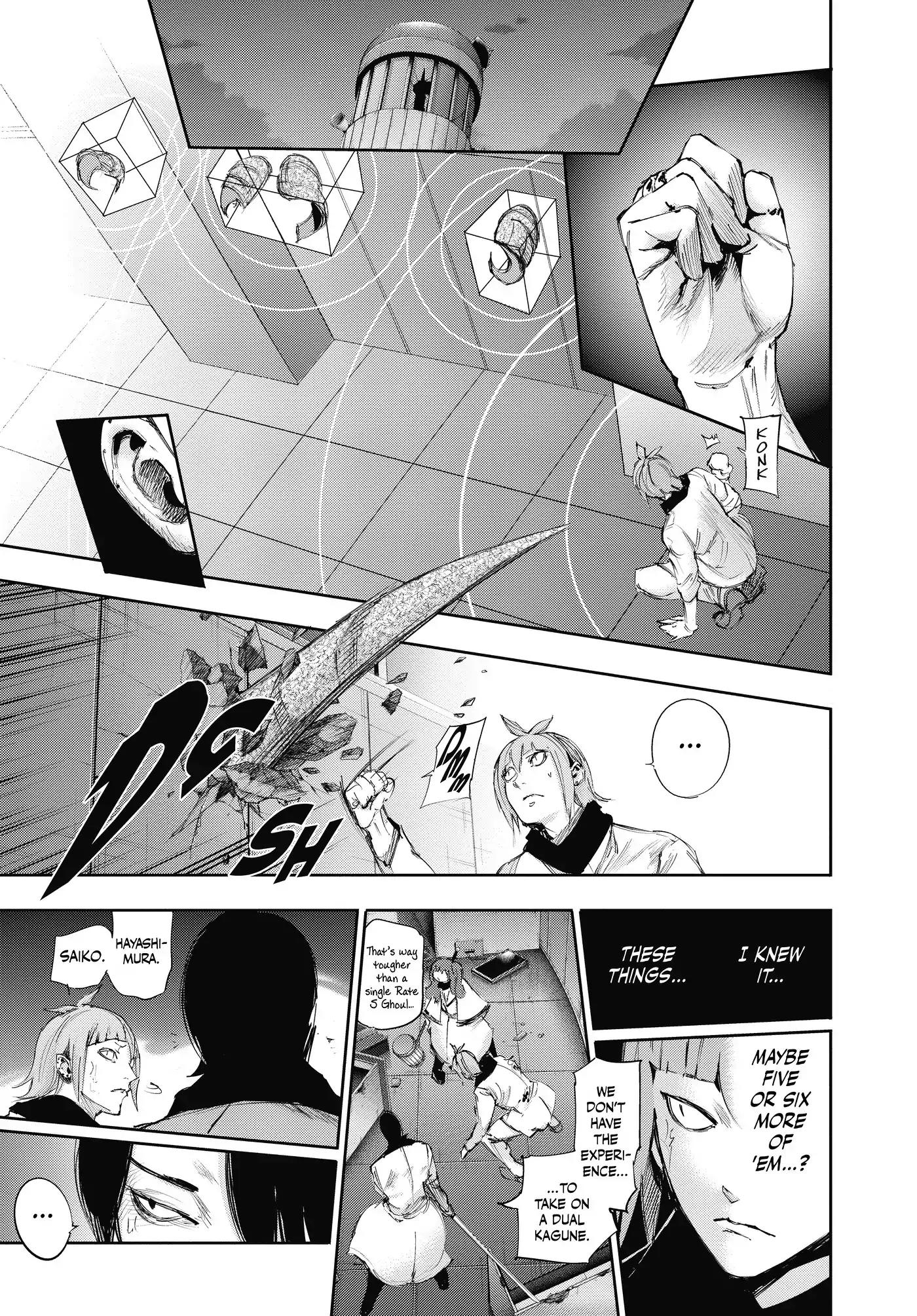 Tokyo Ghoul:re Chapter 28 page 3 - Chapter 28: Rebalance