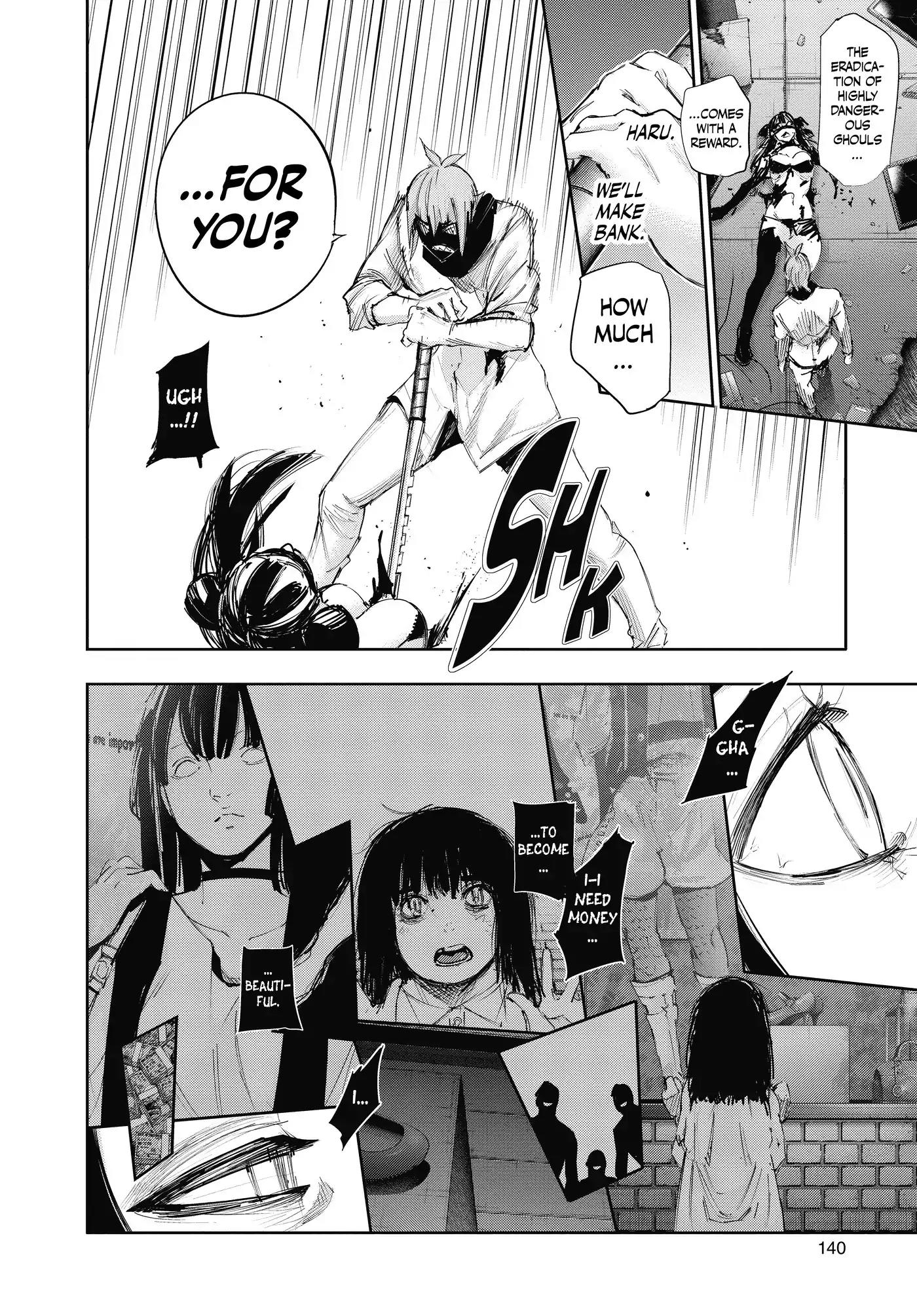 Tokyo Ghoul:re Chapter 28 page 8 - Chapter 28: Rebalance
