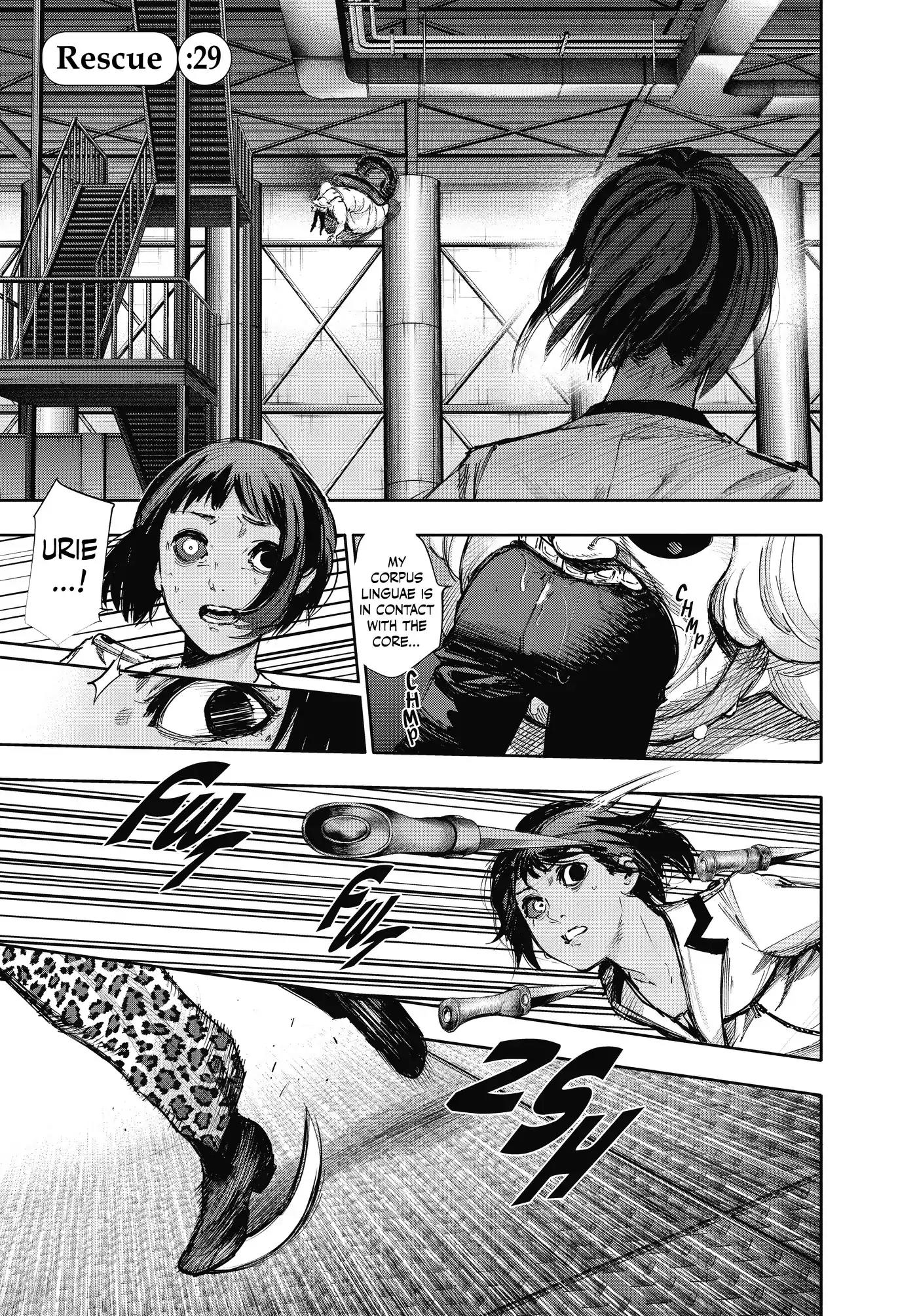 Tokyo Ghoul:re Chapter 29 page 1 - Chapter 29: Rescue