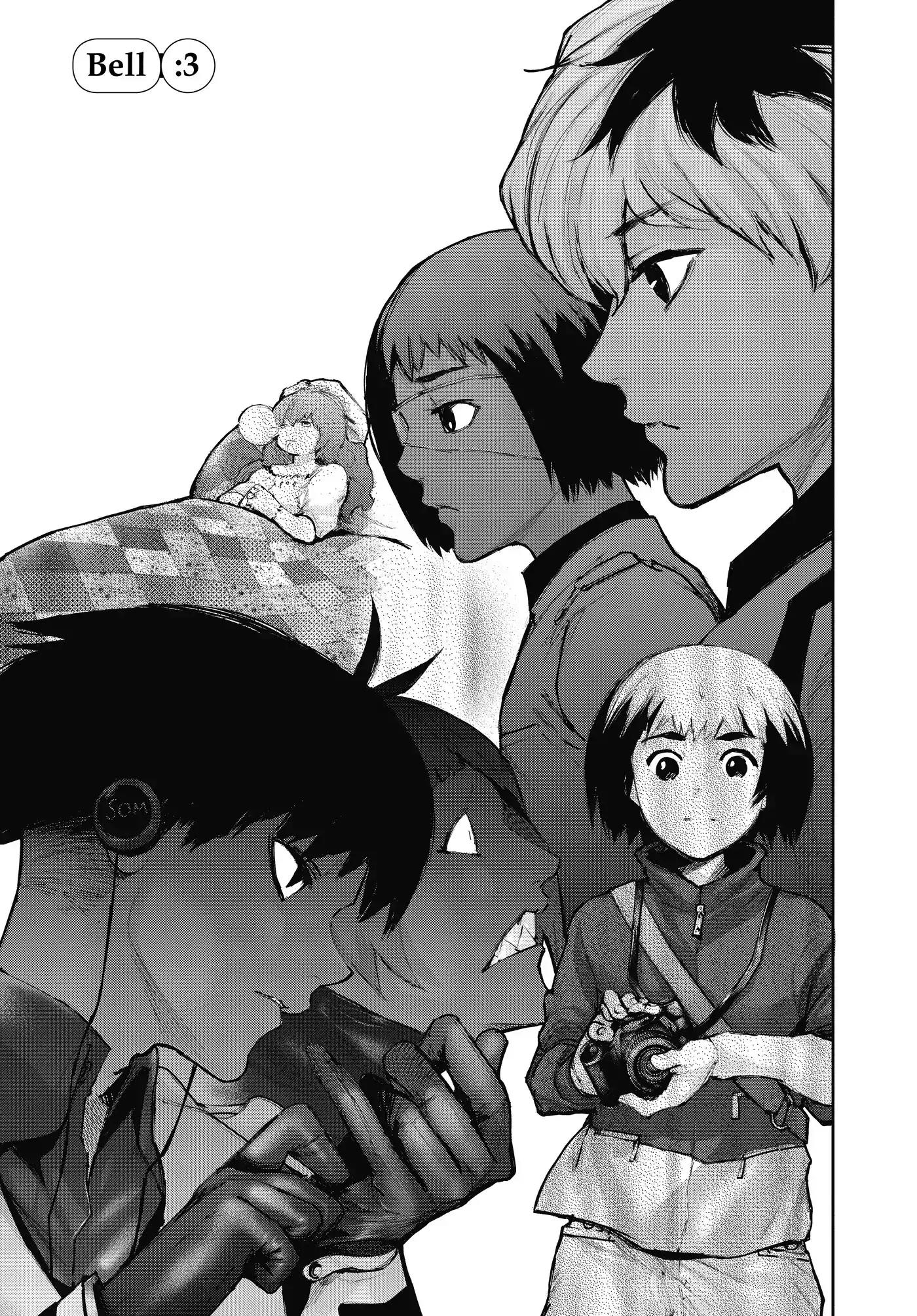 Tokyo Ghoul:re Chapter 3 page 1 - Chapter 3: Bell