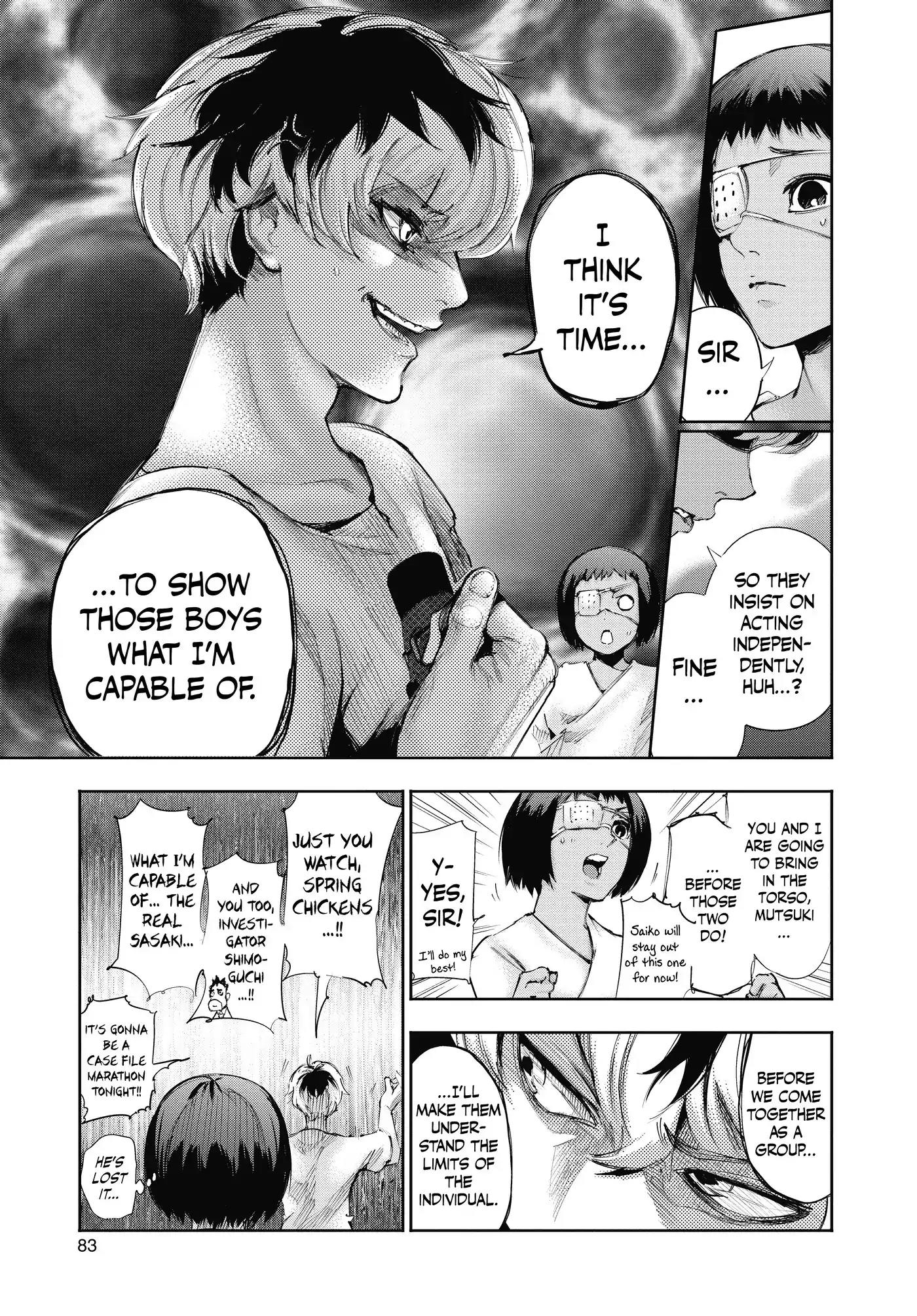 Tokyo Ghoul:re Chapter 3 page 11 - Chapter 3: Bell