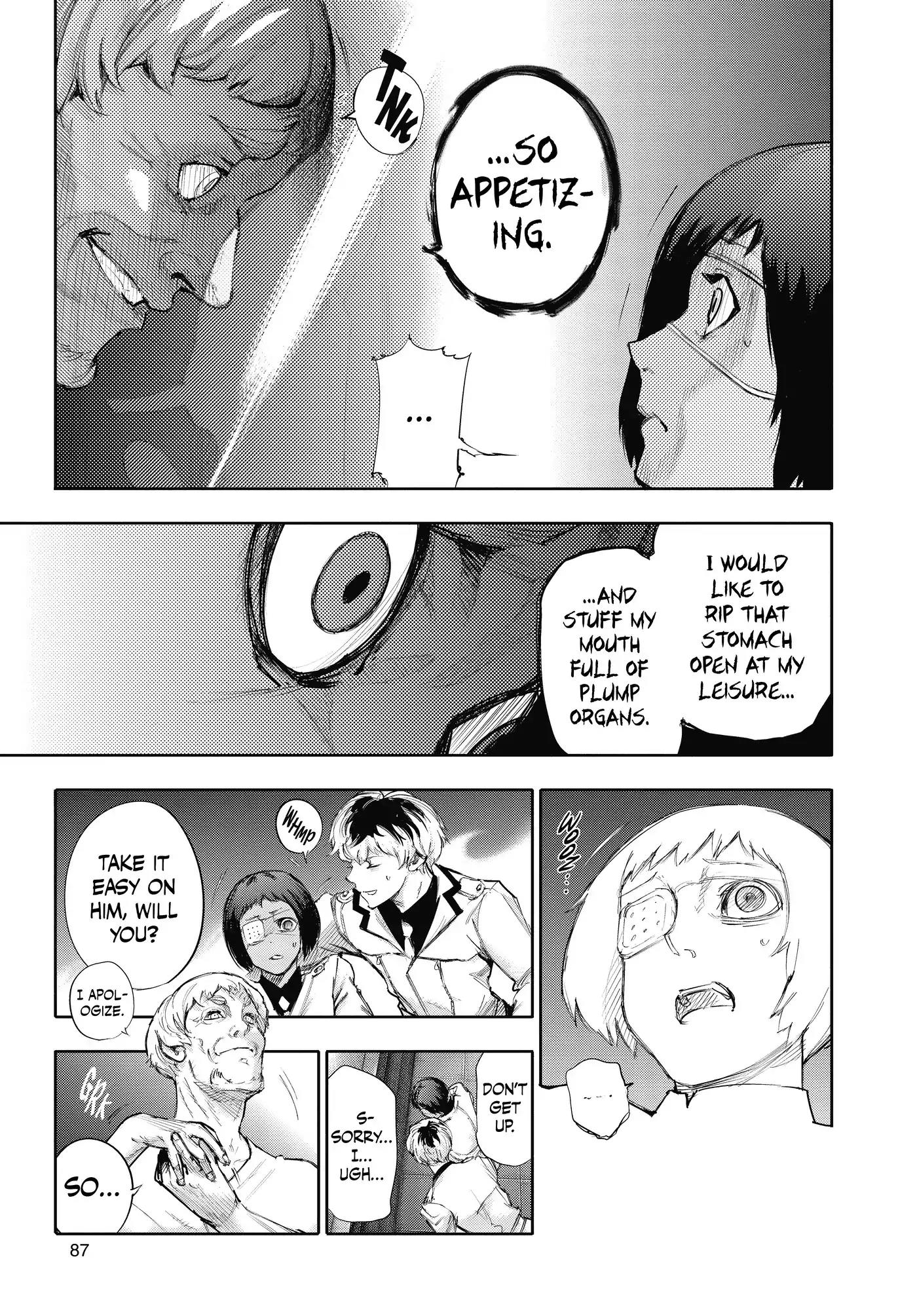Tokyo Ghoul:re Chapter 3 page 14 - Chapter 3: Bell