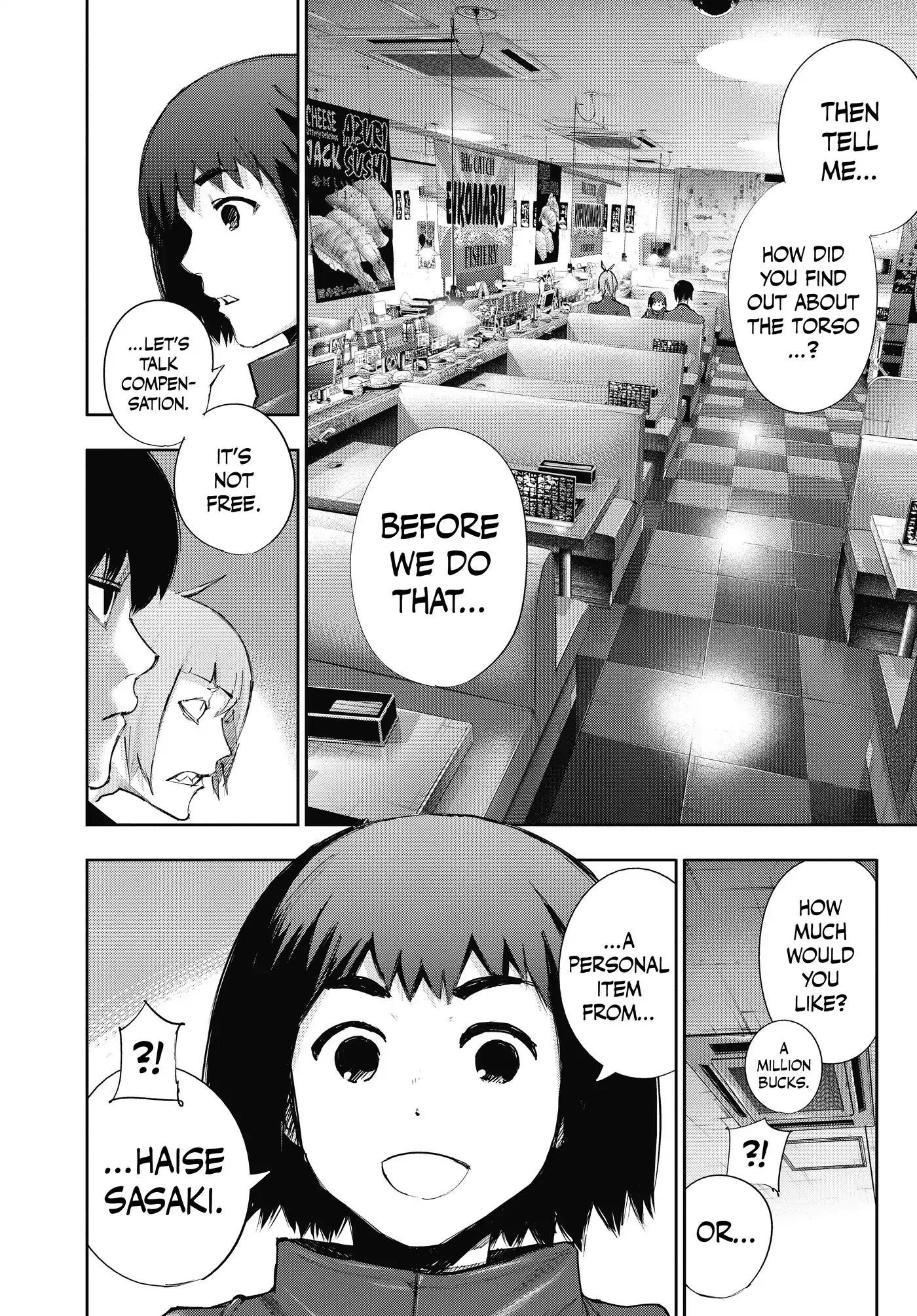Tokyo Ghoul:re Chapter 3 page 4 - Chapter 3: Bell