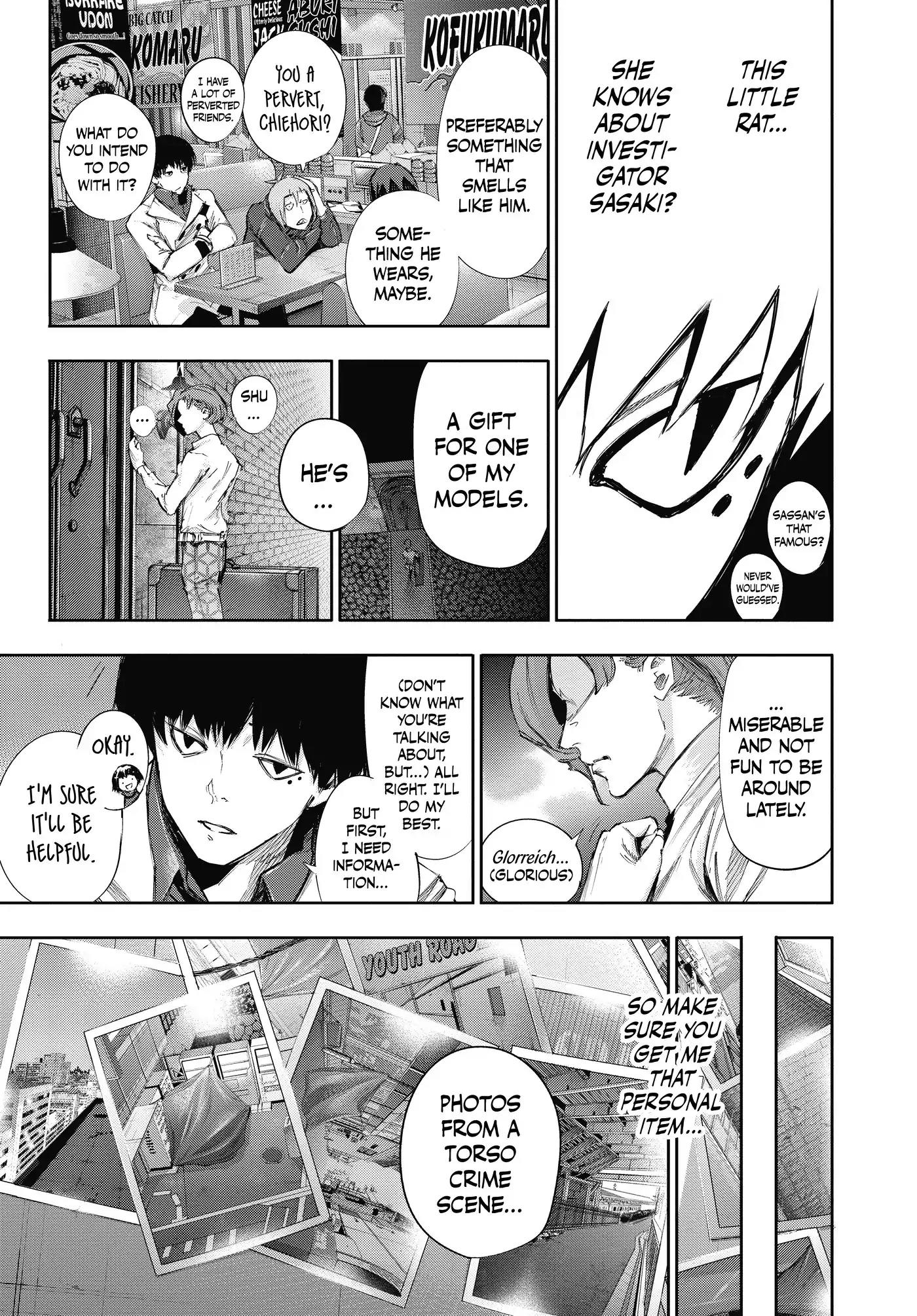 Tokyo Ghoul:re Chapter 3 page 5 - Chapter 3: Bell