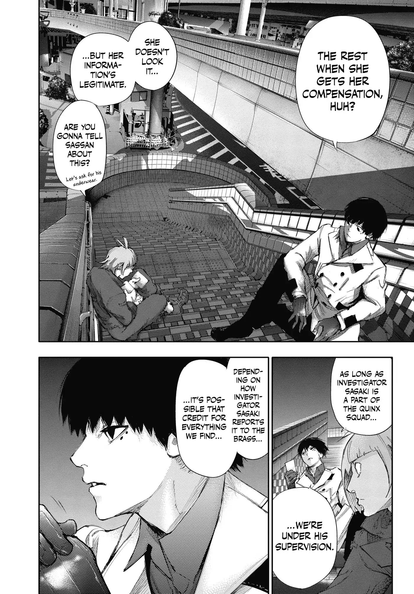 Tokyo Ghoul:re Chapter 3 page 6 - Chapter 3: Bell