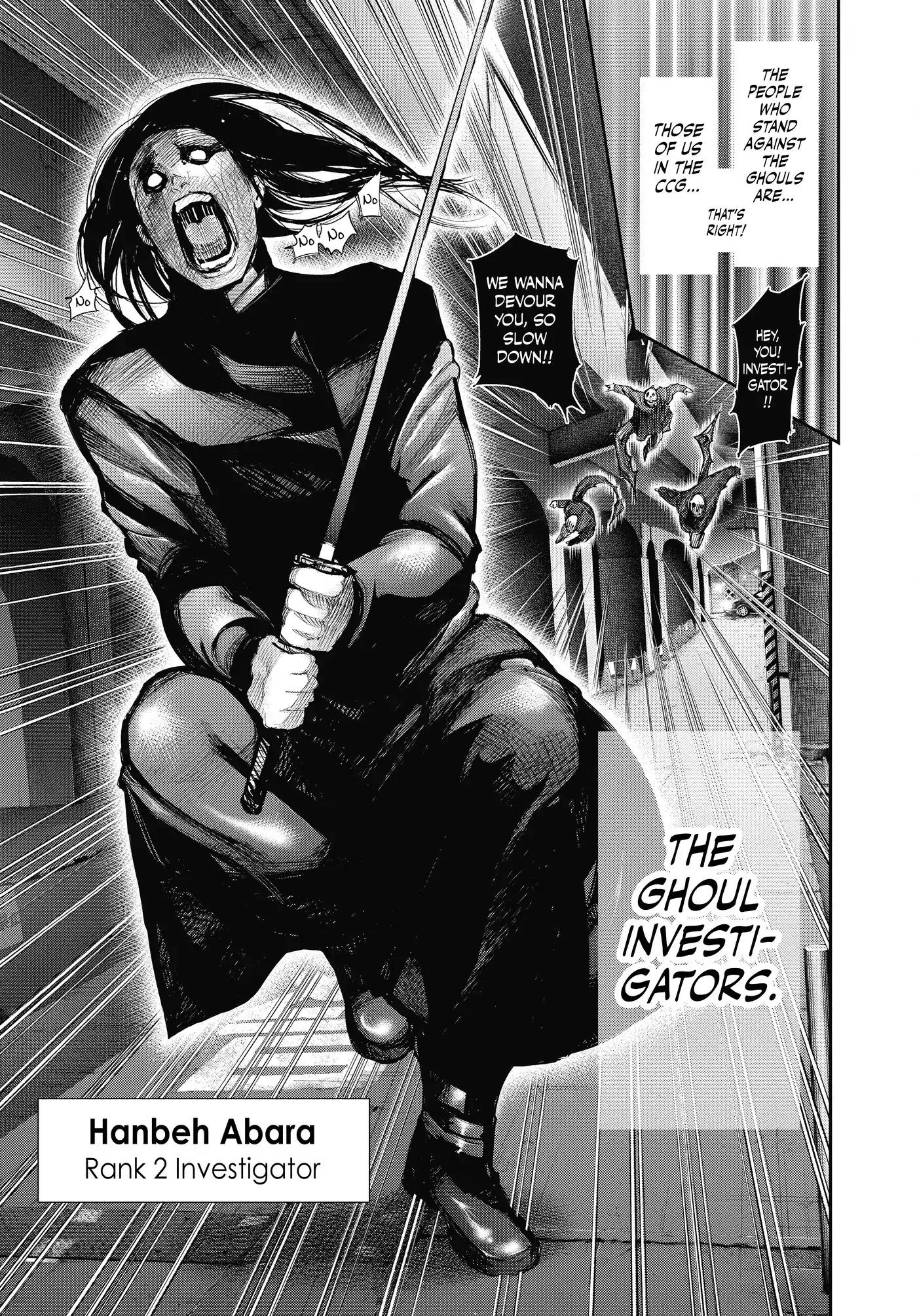 Tokyo Ghoul:re Chapter 31.5 page 3 - Vol.3 Side Story: Joker