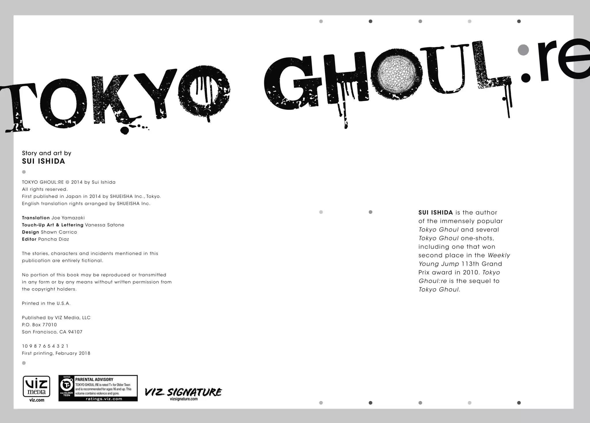 Tokyo Ghoul:re Chapter 31.5 page 35 - Vol.3 Side Story: Joker