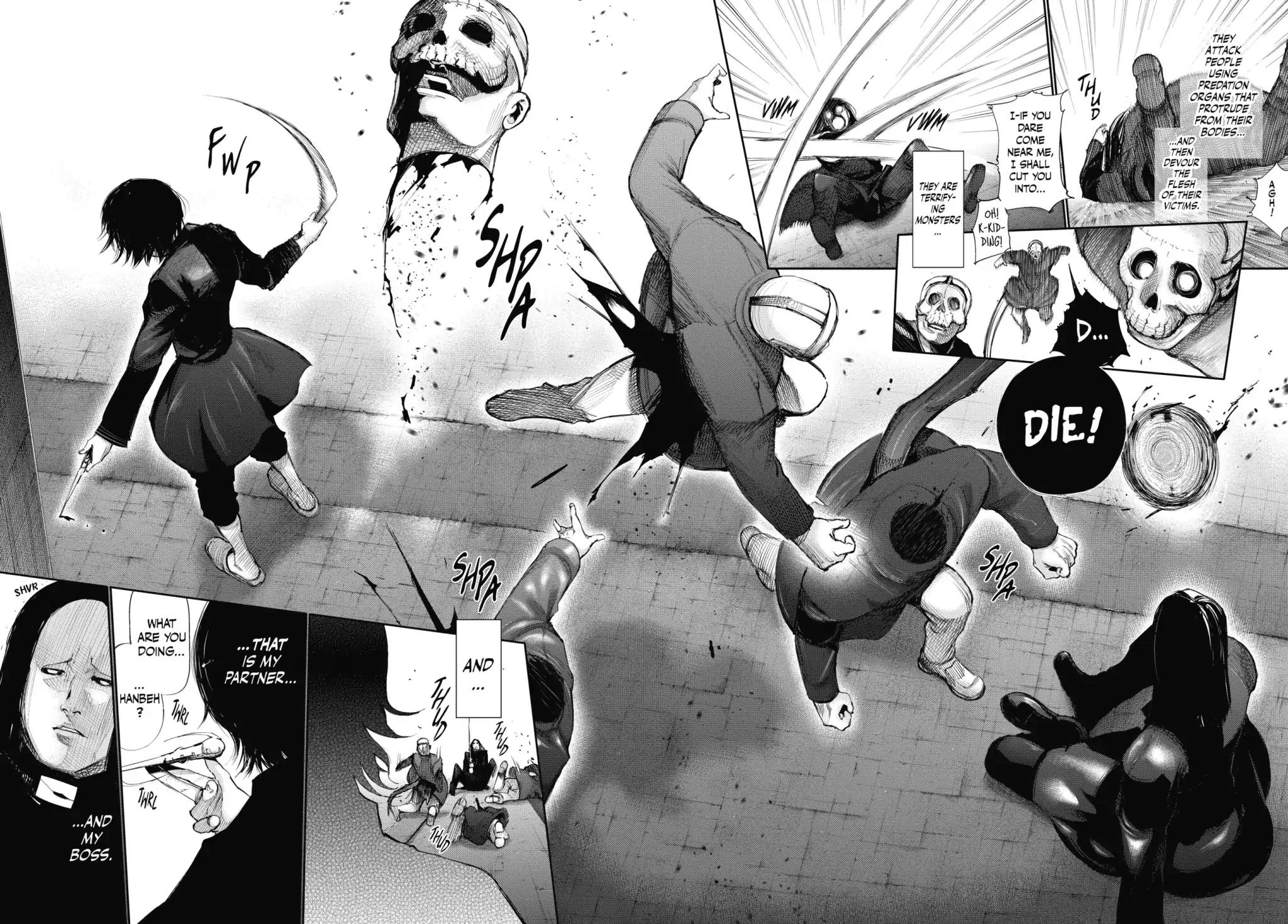 Tokyo Ghoul:re Chapter 31.5 page 4 - Vol.3 Side Story: Joker