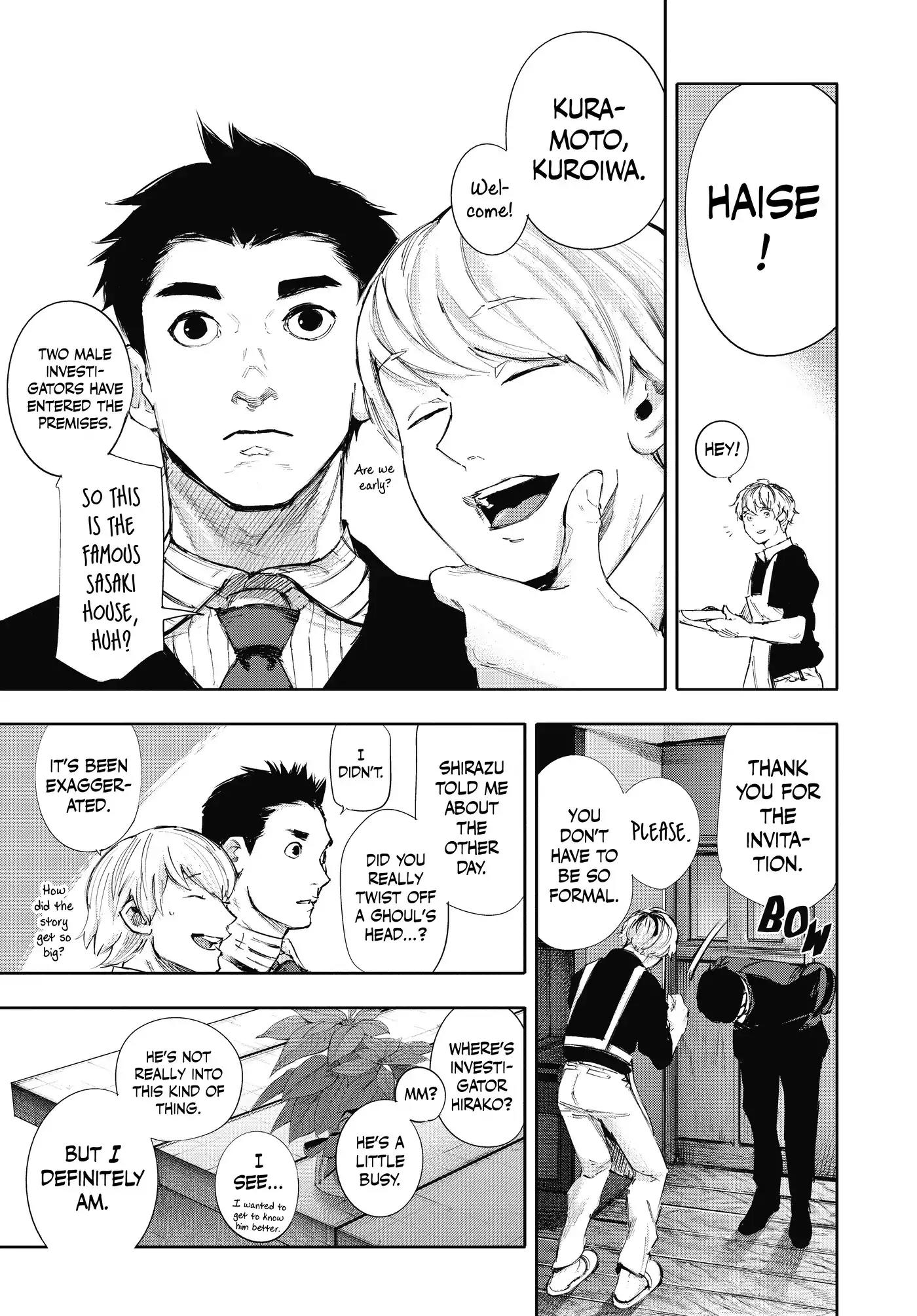 Tokyo Ghoul:re Chapter 31.6 page 12 - Chapter 31.6: Extra