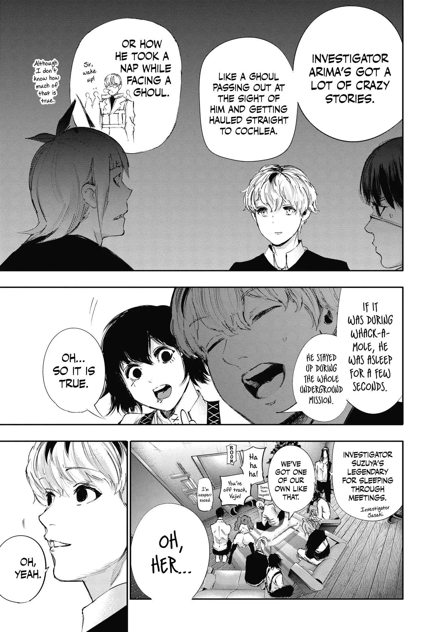 Tokyo Ghoul:re Chapter 31.6 page 18 - Chapter 31.6: Extra