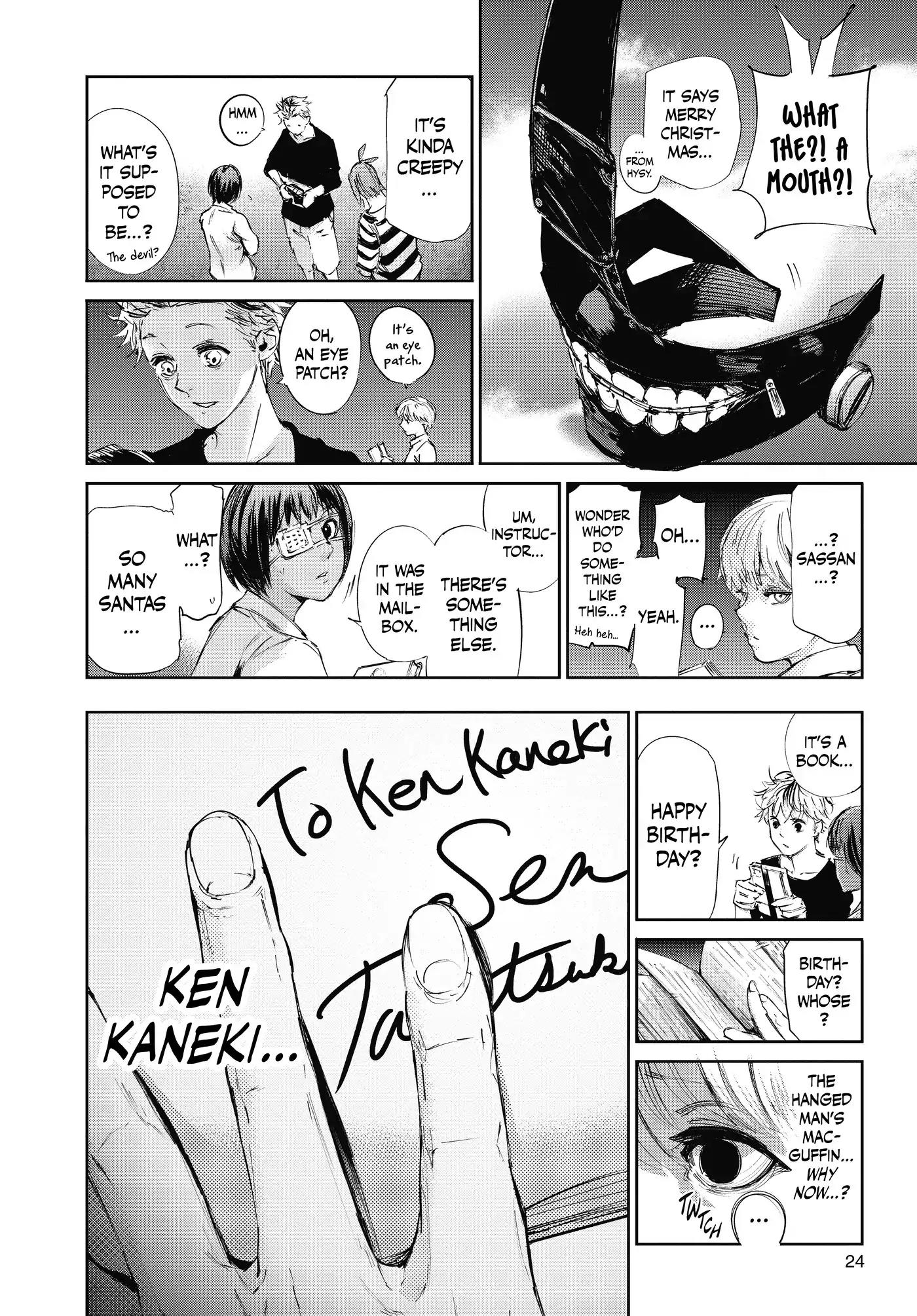 Tokyo Ghoul:re Chapter 31.6 page 25 - Chapter 31.6: Extra