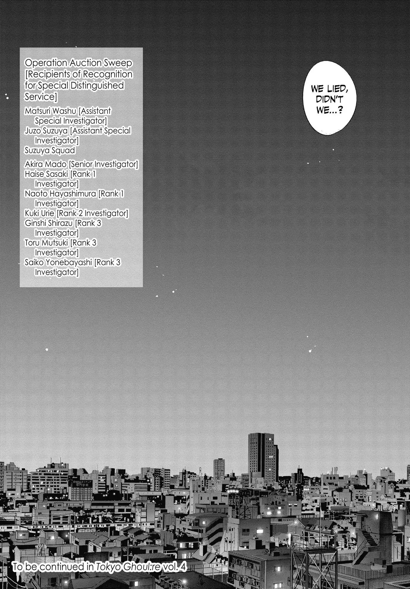 Tokyo Ghoul:re Chapter 31 page 18 - Chapter 31: Repute