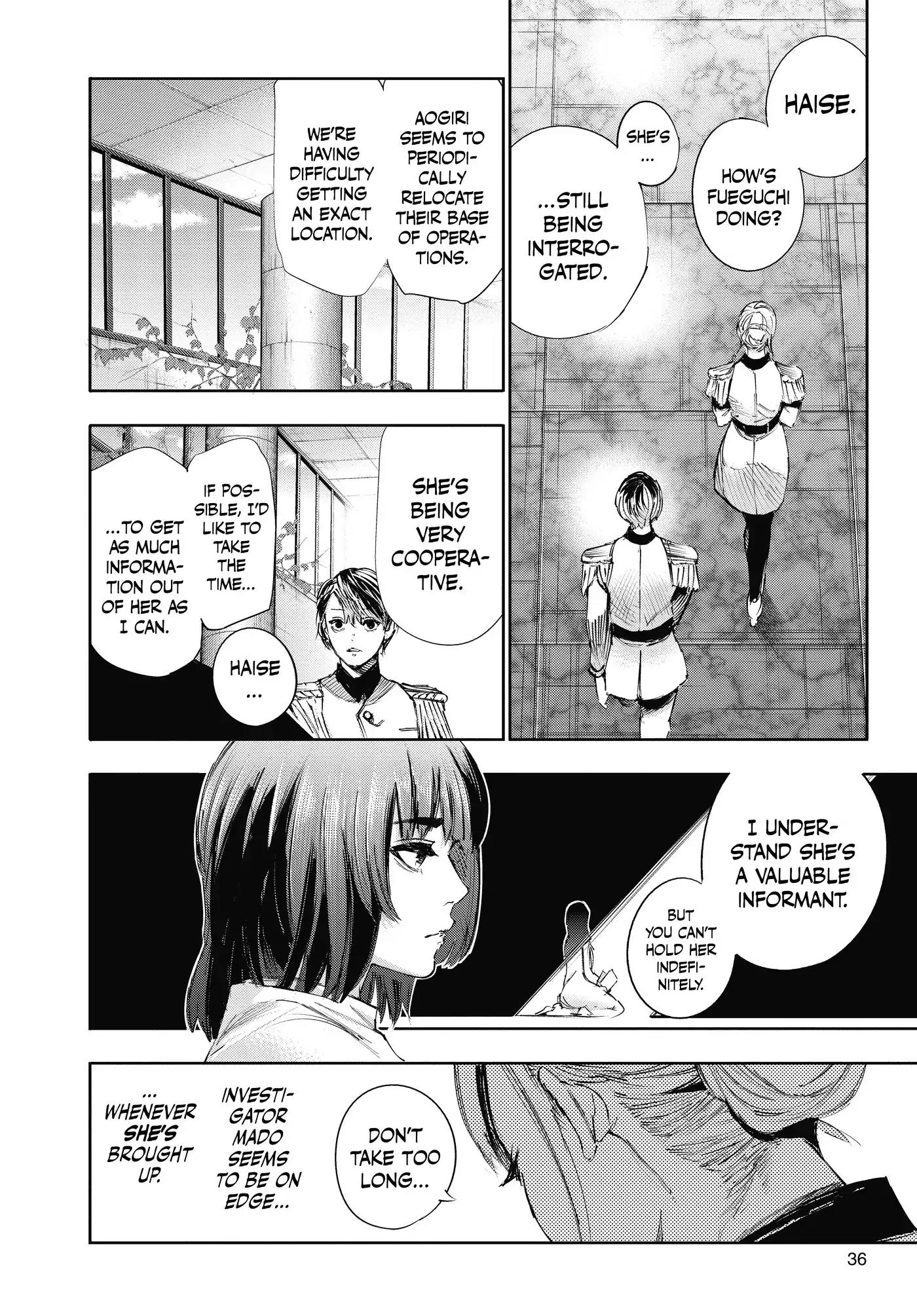 Tokyo Ghoul:re Chapter 32 page 10 - Chapter 32: Requital