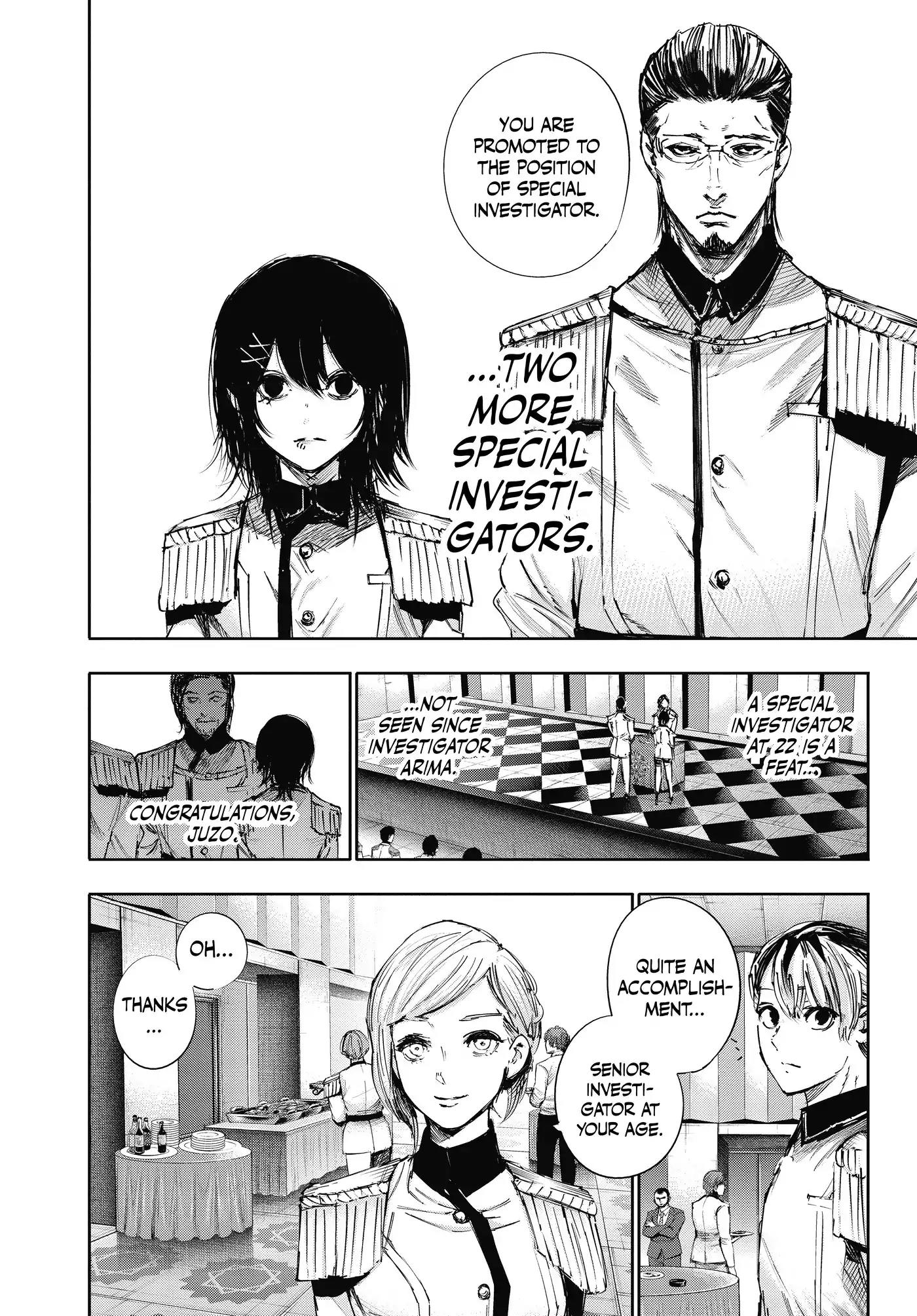 Tokyo Ghoul:re Chapter 32 page 4 - Chapter 32: Requital