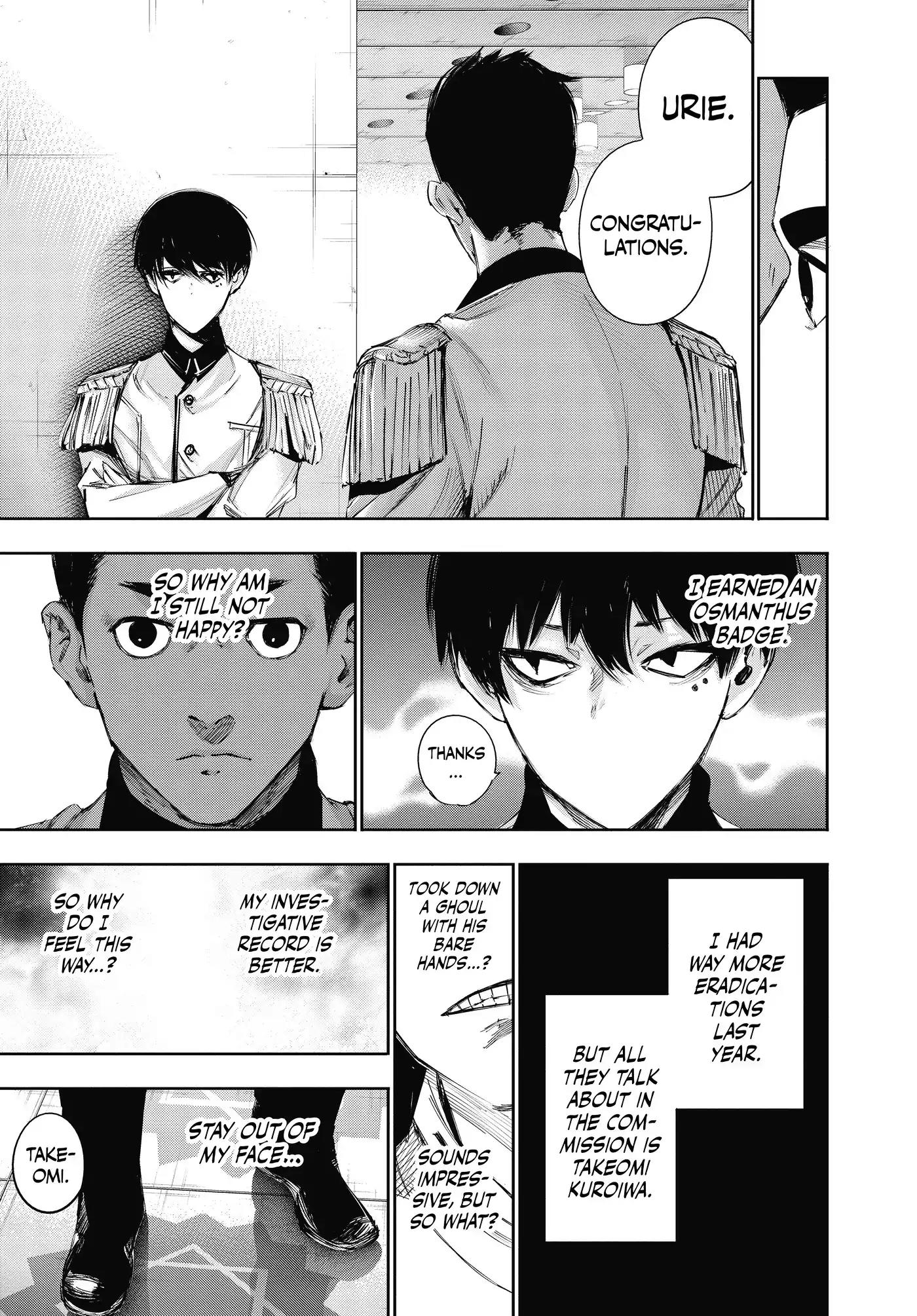 Tokyo Ghoul:re Chapter 32 page 7 - Chapter 32: Requital