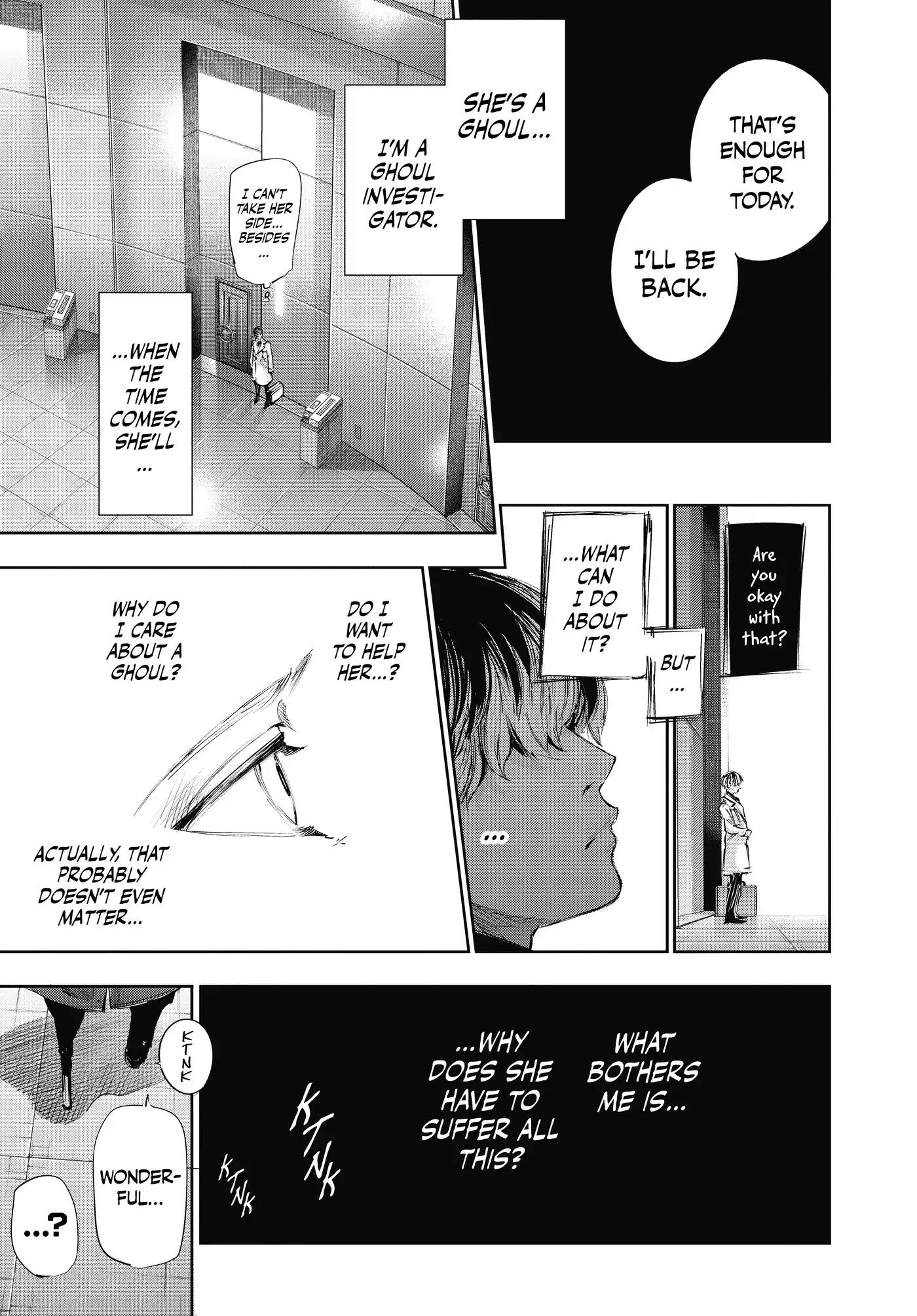 Tokyo Ghoul:re Chapter 33 page 17 - Chapter 33: Reduction